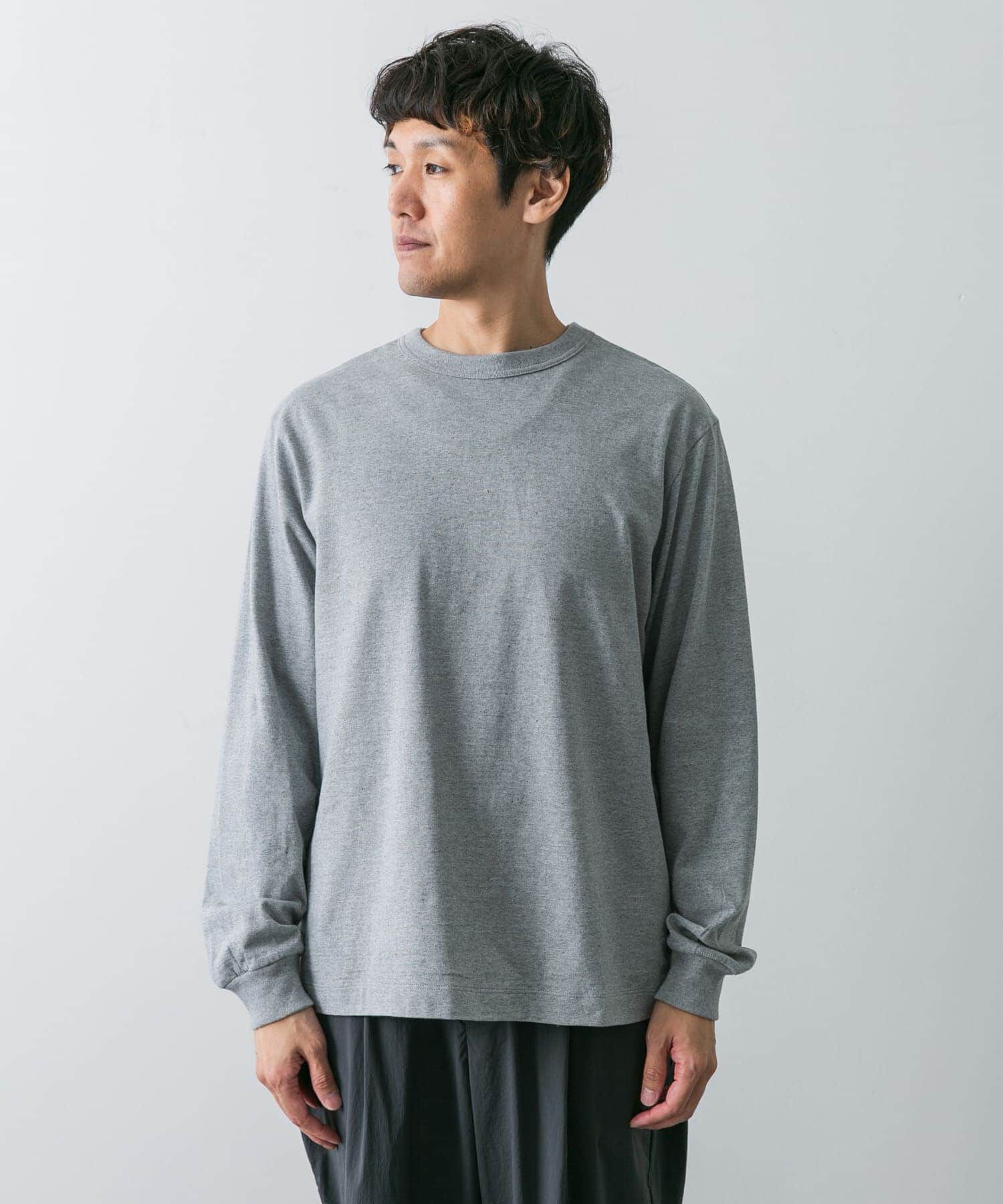 URBAN RESEARCH DOORS「『ﾕﾆｾｯｸｽ』『6ｻｲｽﾞ展開』commpost ﾘｻｲｸﾙｺｯﾄﾝﾛﾝｸﾞｽ」|Tシャツ・カットソー|