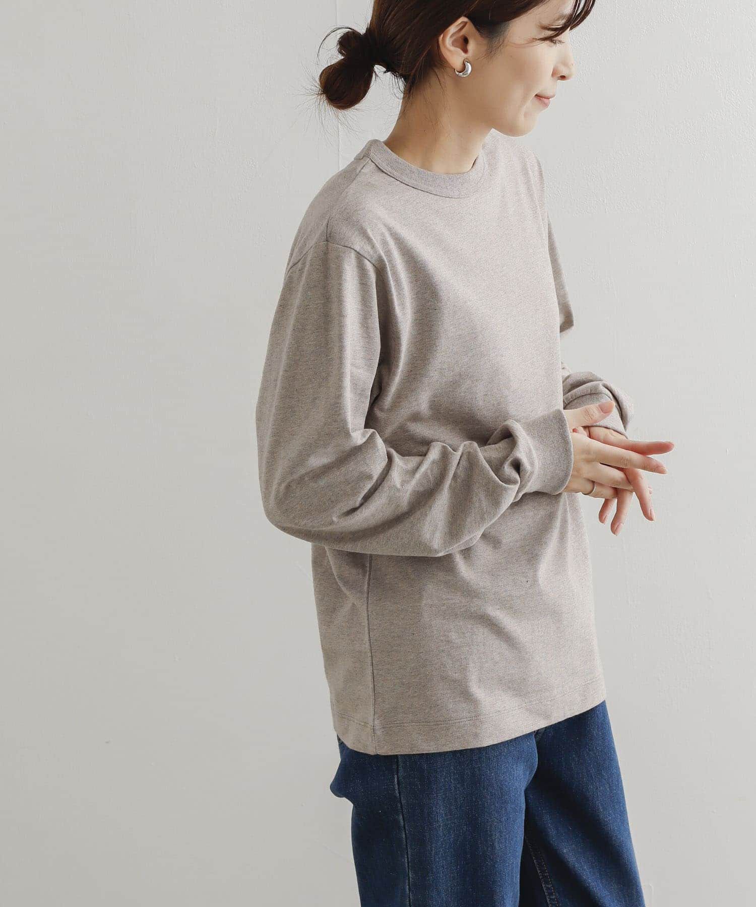 URBAN RESEARCH DOORS「『ﾕﾆｾｯｸｽ』『6ｻｲｽﾞ展開』commpost ﾘｻｲｸﾙｺｯﾄﾝﾛﾝｸﾞｽ」|Tシャツ・カットソー|