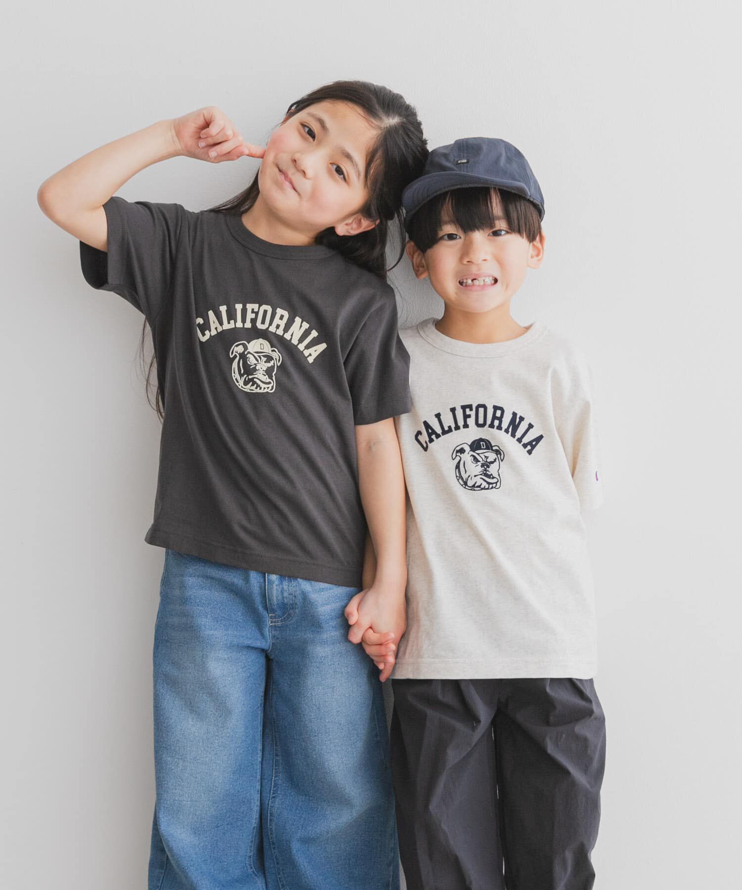 URBAN RESEARCH DOORS「『別注』Champion&times;DOORS　BULLDOG Tシャツ(KIDS)」|その他|