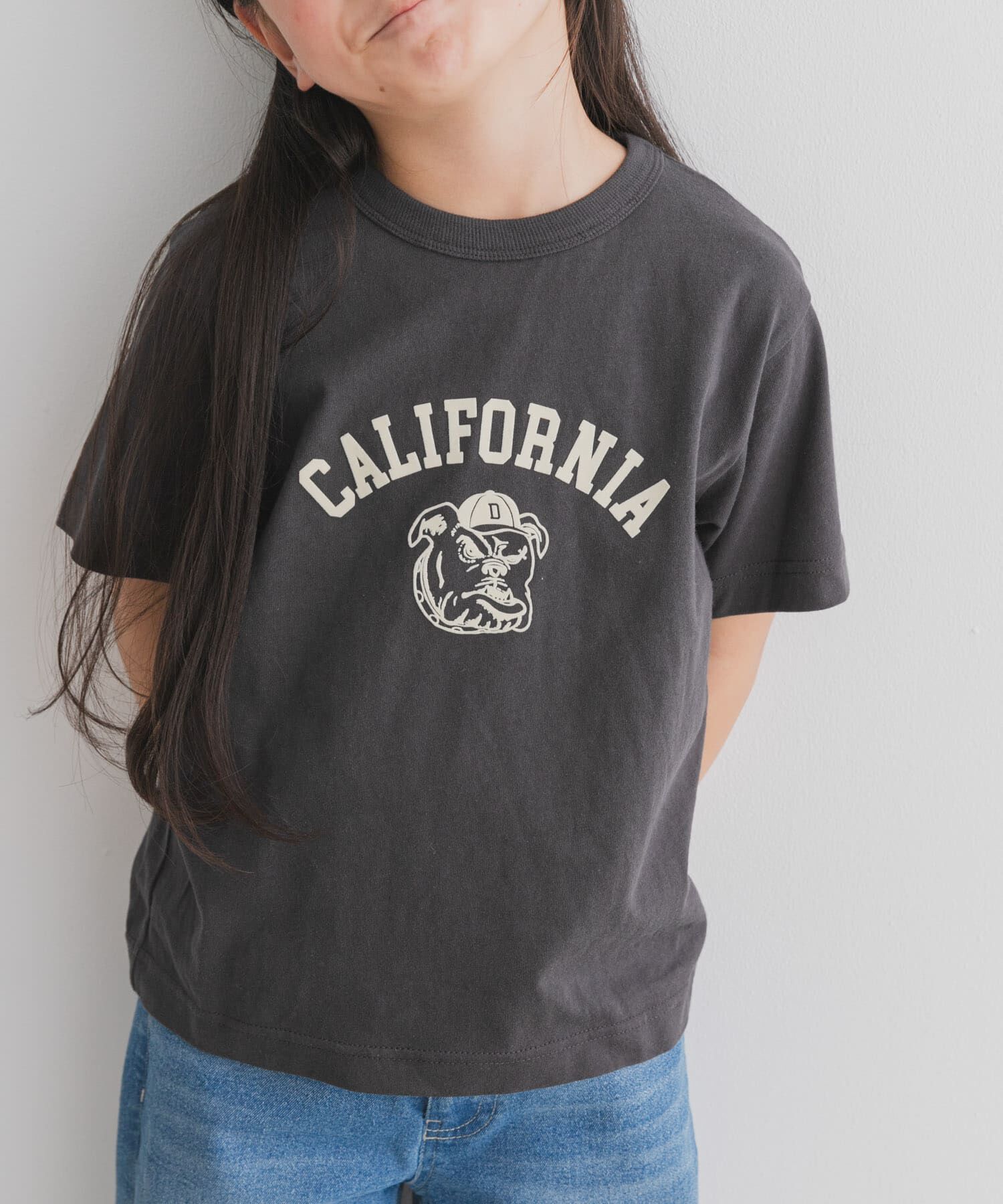 URBAN RESEARCH DOORS「『別注』Champion&times;DOORS　BULLDOG Tシャツ(KIDS)」|その他|