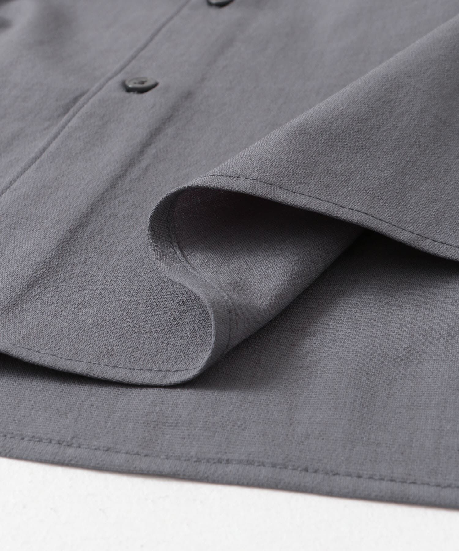 URBAN RESEARCH DOORS「『一部WEB限定』『UR TECH DRYLUXE』バンドカラーシャツ」|シャツ・ブラウス|