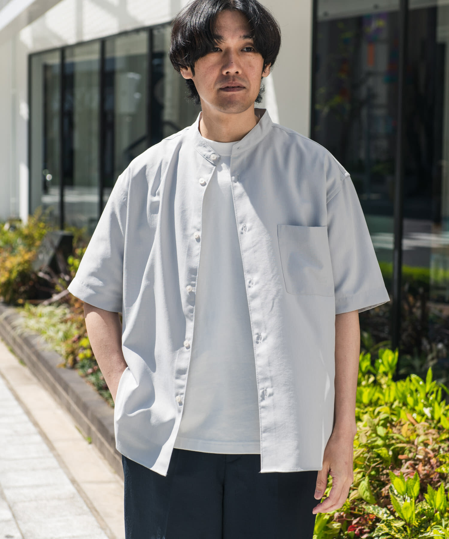 URBAN RESEARCH DOORS「『XLｻｲｽﾞ/WEB限定』『吸水速乾』ｾｵｱﾙﾌｧﾊﾞﾝﾄﾞｶﾗｰｼｮｰ 」|シャツ・ブラウス|