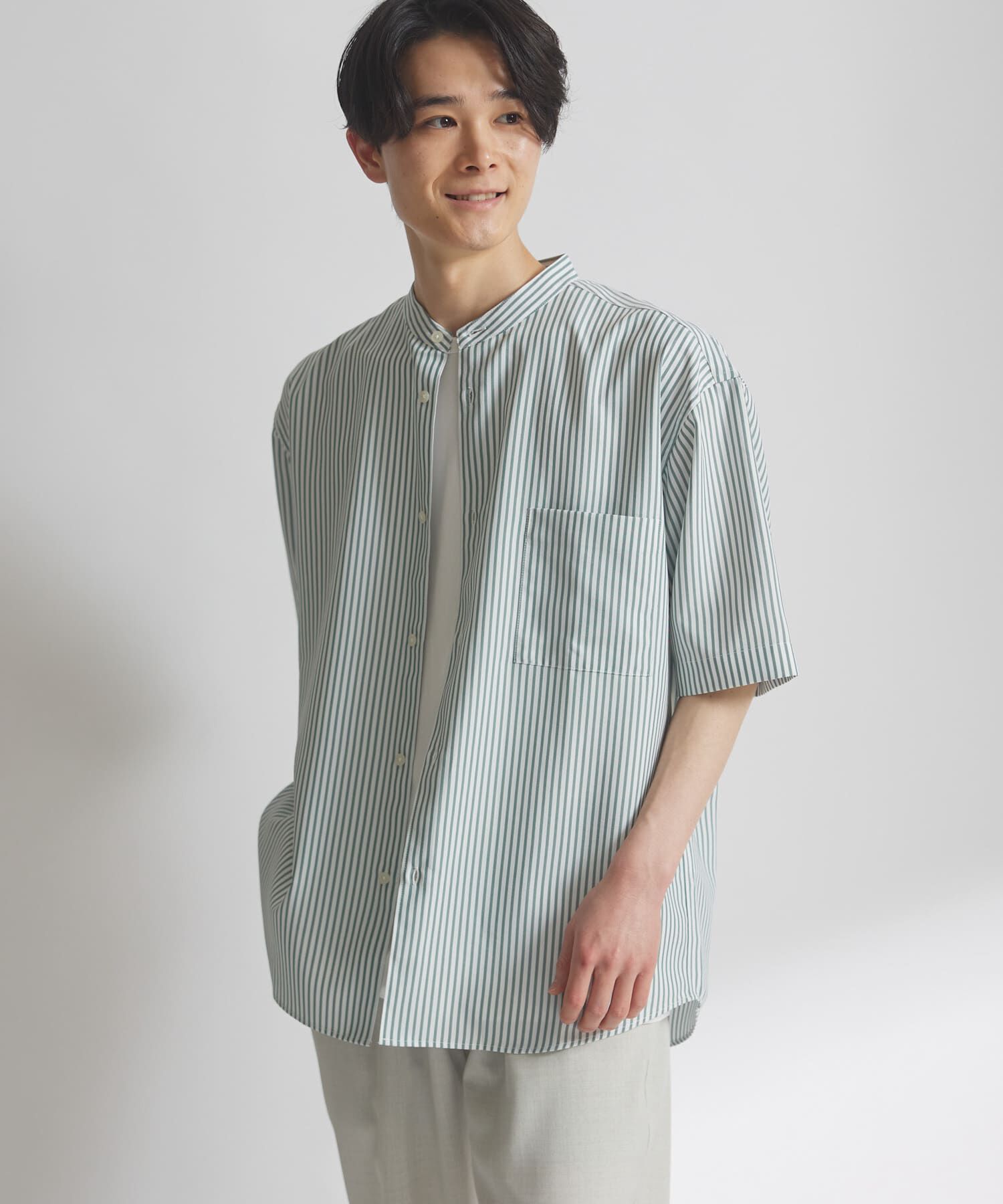 URBAN RESEARCH DOORS「『XLｻｲｽﾞ/WEB限定』『吸水速乾』ｾｵｱﾙﾌｧﾊﾞﾝﾄﾞｶﾗｰｼｮｰ 」|シャツ・ブラウス|