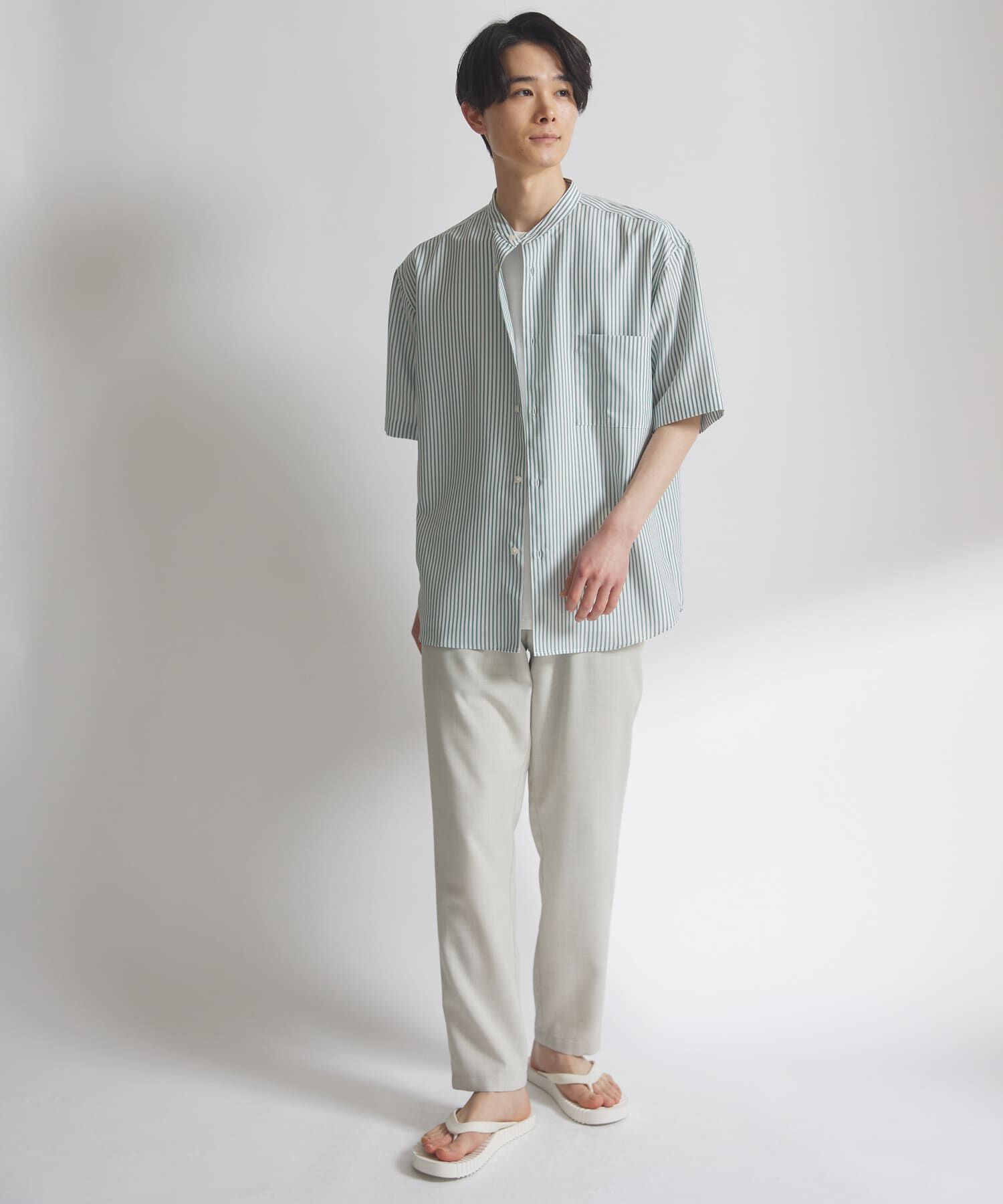 URBAN RESEARCH DOORS「『XLｻｲｽﾞ/WEB限定』『吸水速乾』ｾｵｱﾙﾌｧﾊﾞﾝﾄﾞｶﾗｰｼｮｰ 」|シャツ・ブラウス|