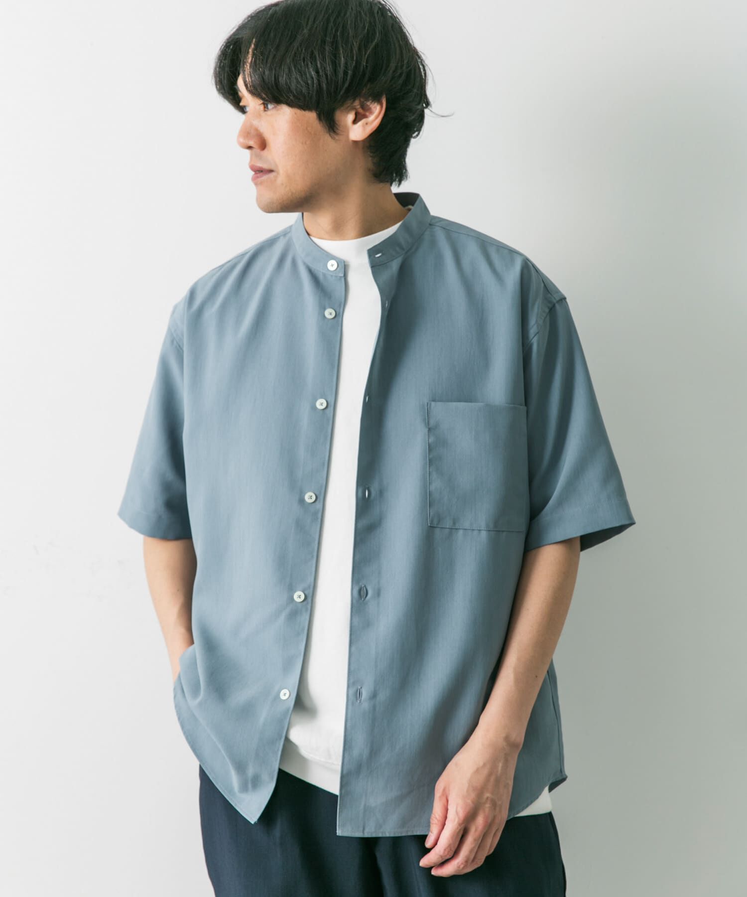 URBAN RESEARCH DOORS「『XLｻｲｽﾞ/WEB限定』『吸水速乾』ｾｵｱﾙﾌｧﾊﾞﾝﾄﾞｶﾗｰｼｮｰ 」|シャツ・ブラウス|