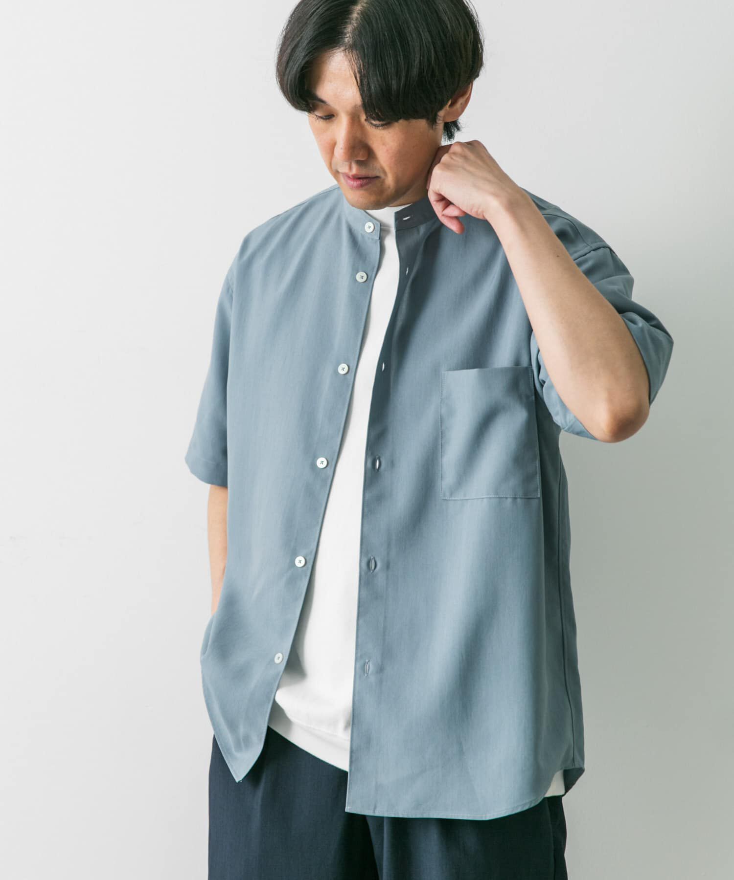 URBAN RESEARCH DOORS「『XLｻｲｽﾞ/WEB限定』『吸水速乾』ｾｵｱﾙﾌｧﾊﾞﾝﾄﾞｶﾗｰｼｮｰ 」|シャツ・ブラウス|