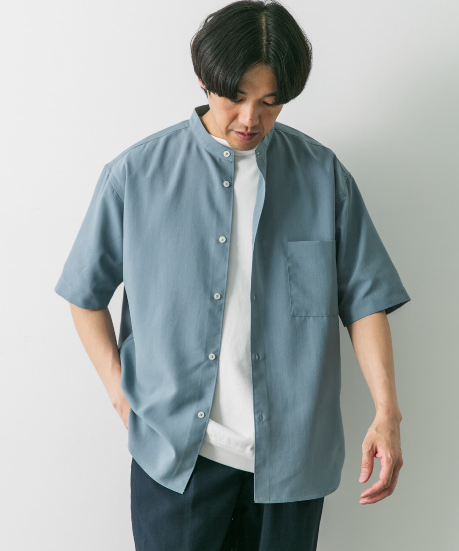 URBAN RESEARCH DOORS「『XLｻｲｽﾞ/WEB限定』『吸水速乾』ｾｵｱﾙﾌｧﾊﾞﾝﾄﾞｶﾗｰｼｮｰ 」|シャツ・ブラウス|