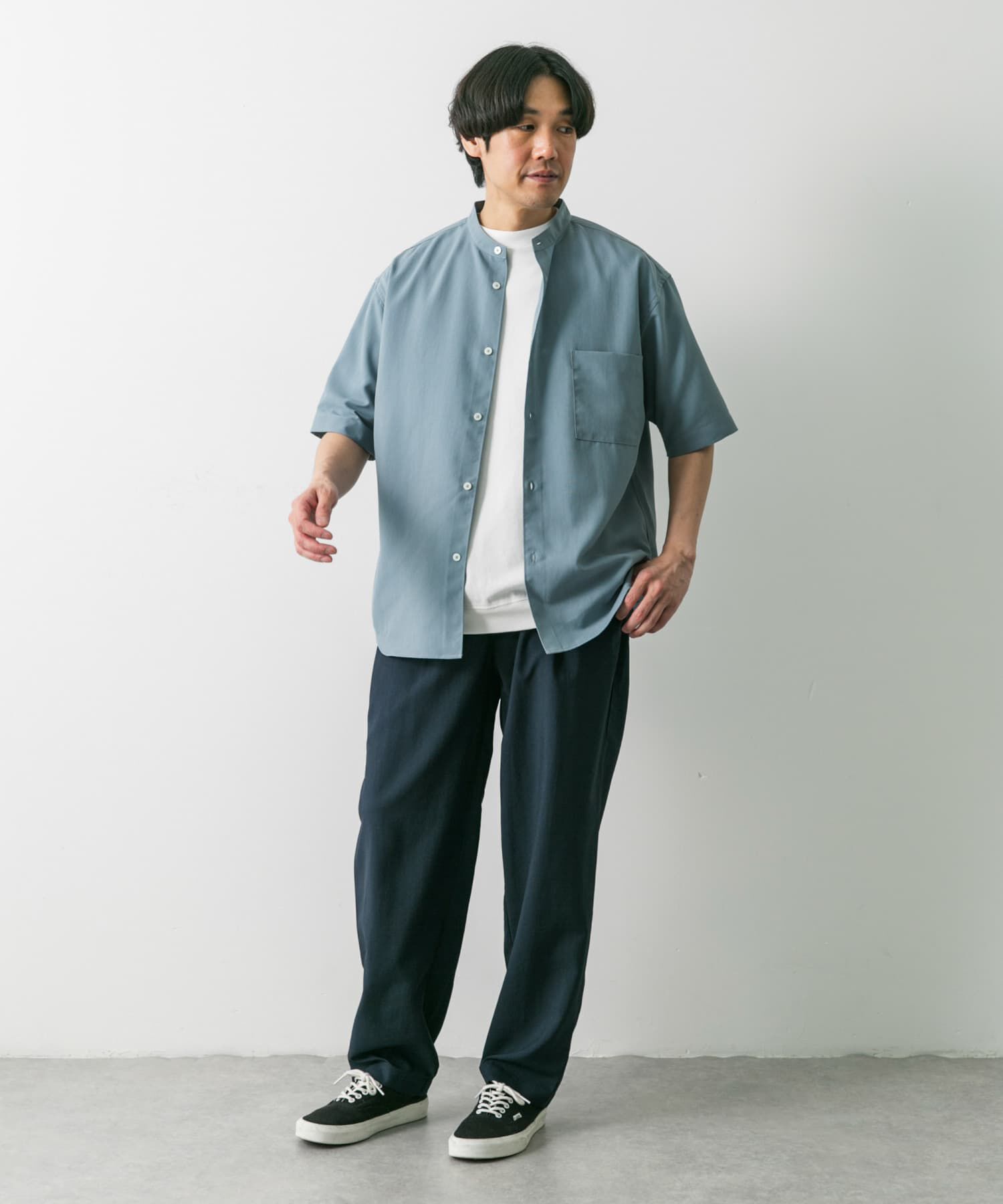 URBAN RESEARCH DOORS「『XLｻｲｽﾞ/WEB限定』『吸水速乾』ｾｵｱﾙﾌｧﾊﾞﾝﾄﾞｶﾗｰｼｮｰ 」|シャツ・ブラウス|