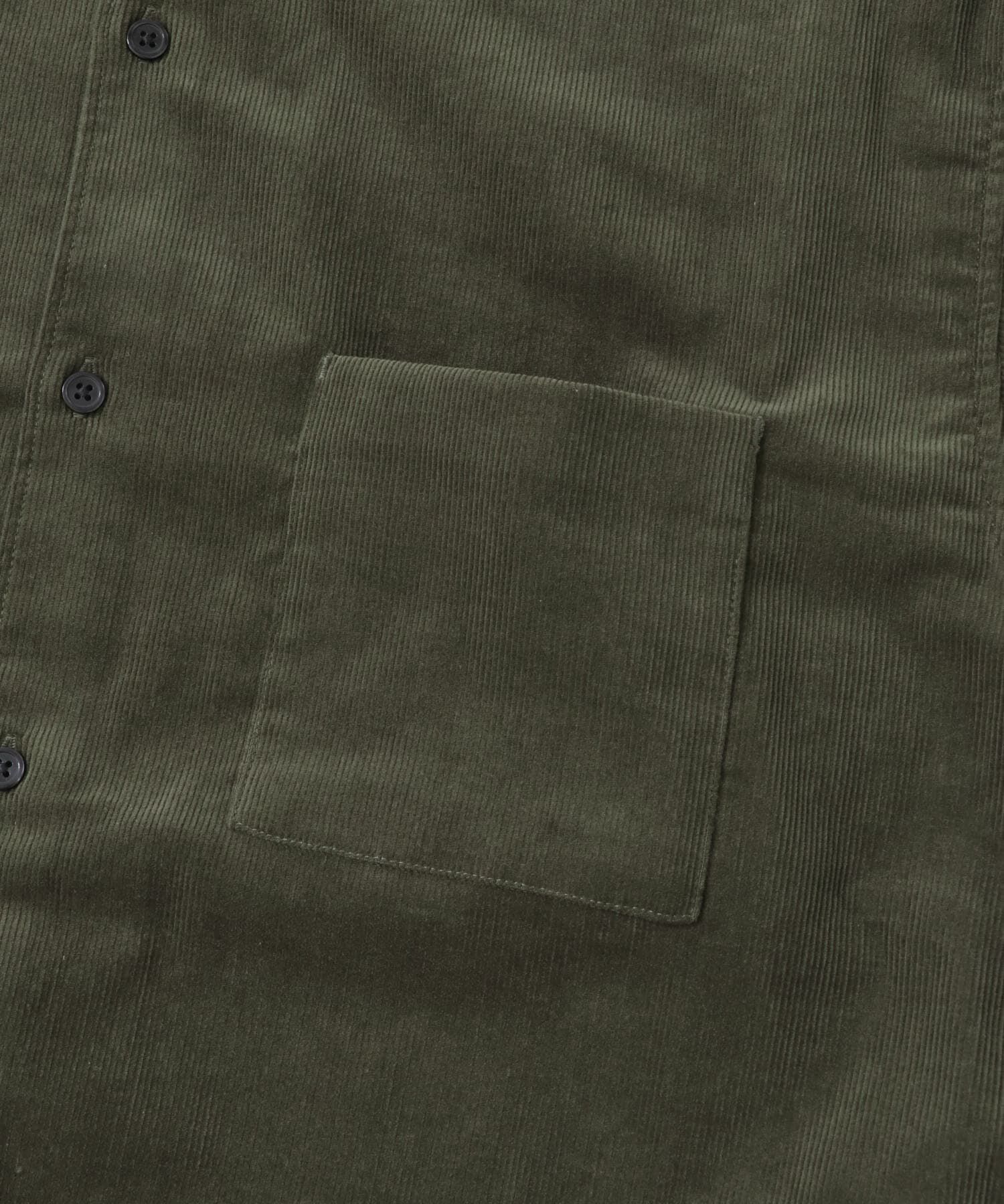 URBAN RESEARCH DOORS「『UR TECH』コーデュロイバンドカラーシャツ」|シャツ・ブラウス|