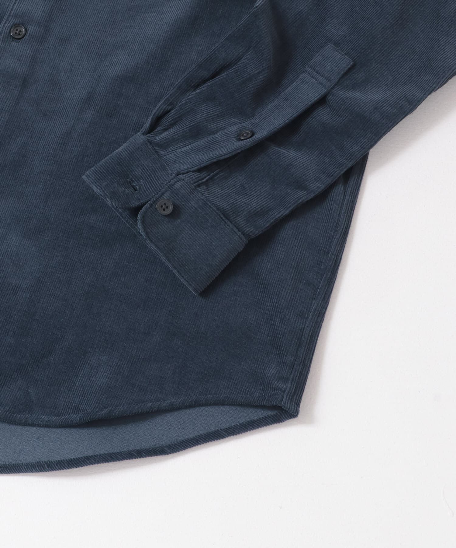 URBAN RESEARCH DOORS「『UR TECH』コーデュロイバンドカラーシャツ」|シャツ・ブラウス|