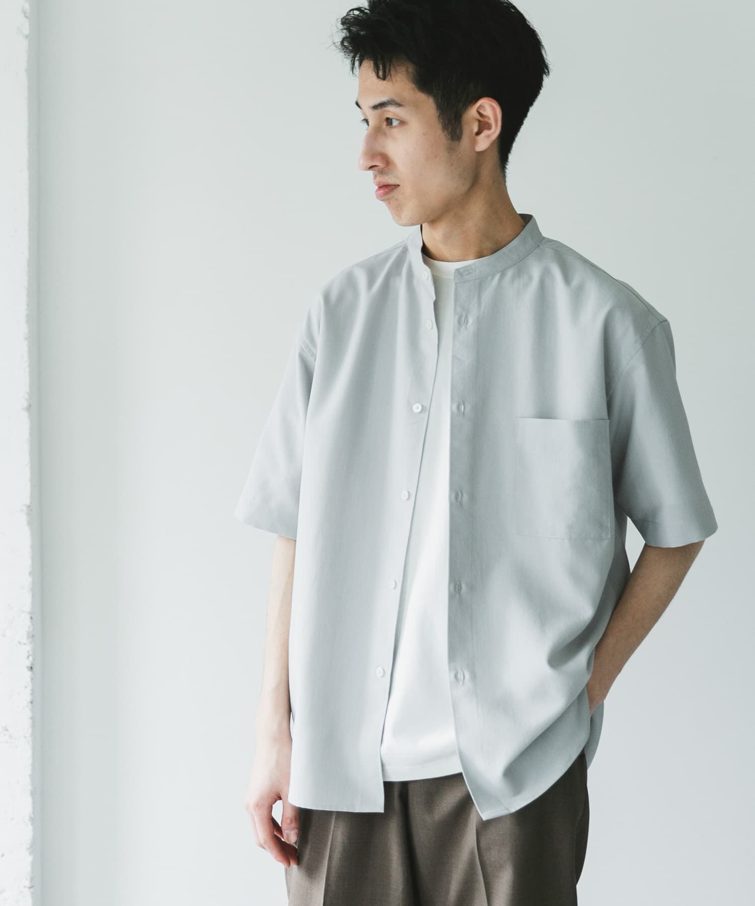 URBAN RESEARCH DOORS「『XLｻｲｽﾞ/WEB限定』『吸水速乾』ｾｵｱﾙﾌｧﾊﾞﾝﾄﾞｶﾗｰｼｮｰ 」|シャツ・ブラウス|