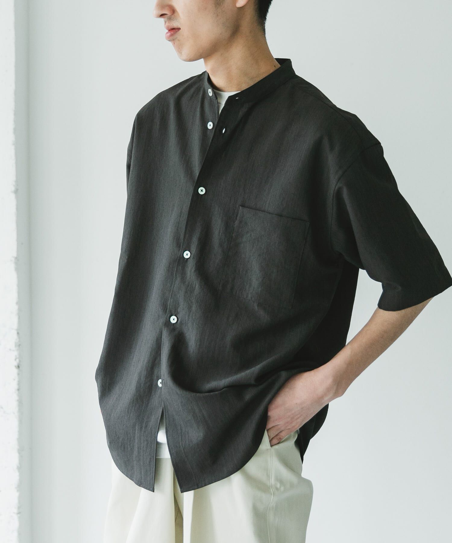 URBAN RESEARCH DOORS「『XLｻｲｽﾞ/WEB限定』『吸水速乾』ｾｵｱﾙﾌｧﾊﾞﾝﾄﾞｶﾗｰｼｮｰ 」|シャツ・ブラウス|