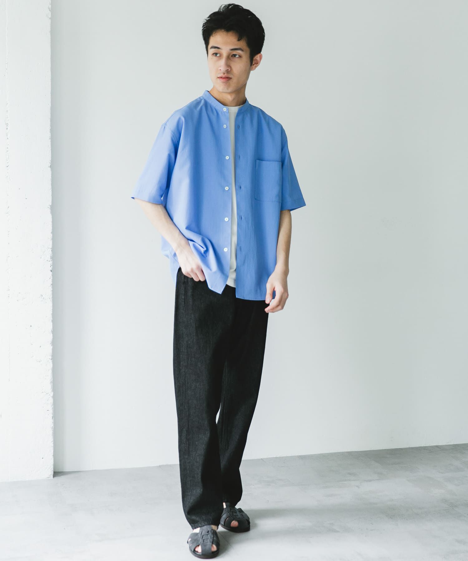 URBAN RESEARCH DOORS「『XLｻｲｽﾞ/WEB限定』『吸水速乾』ｾｵｱﾙﾌｧﾊﾞﾝﾄﾞｶﾗｰｼｮｰ 」|シャツ・ブラウス|