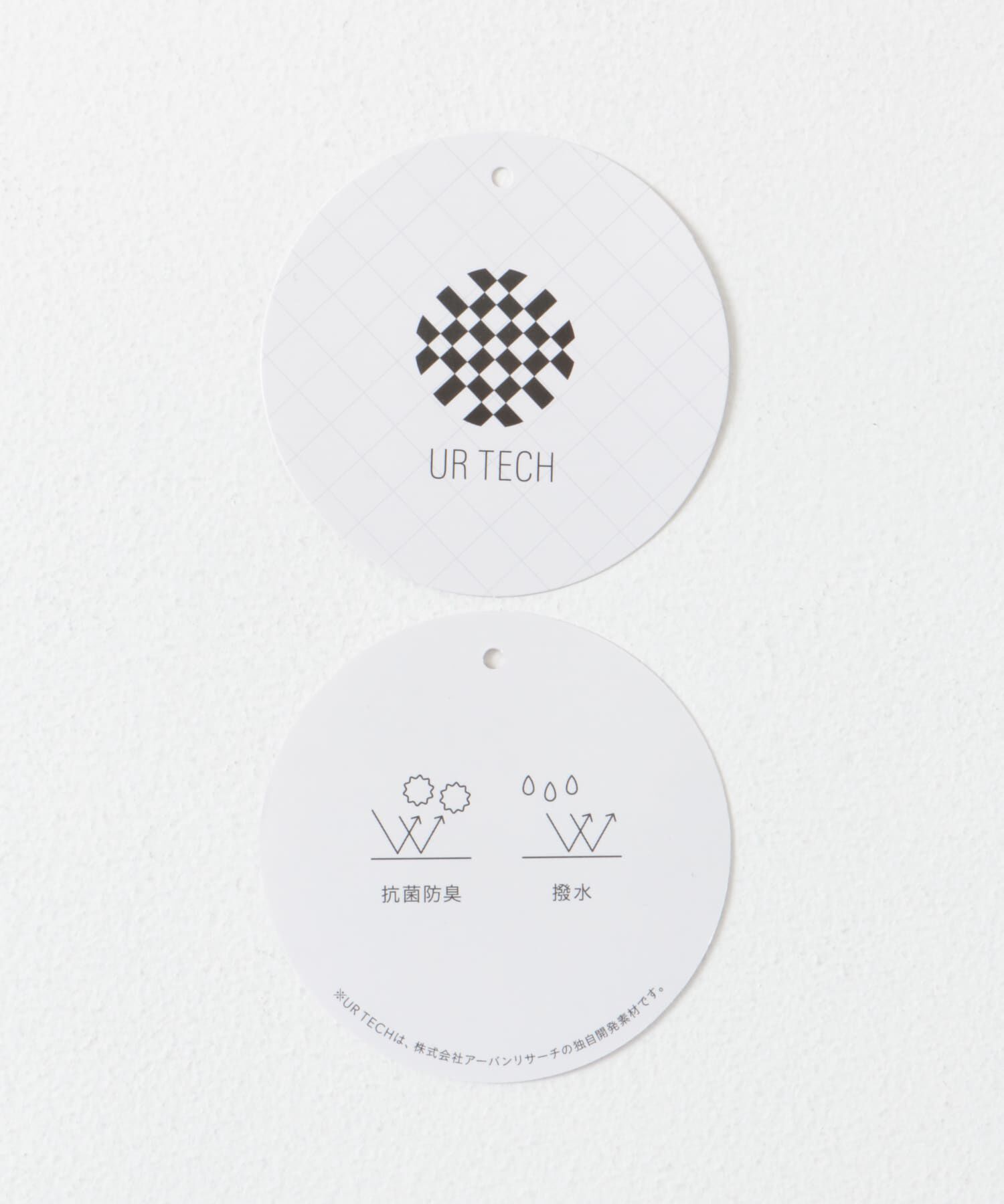 URBAN RESEARCH DOORS「『UR TECH』ボイルサイドギャザーブラウス」|シャツ・ブラウス|