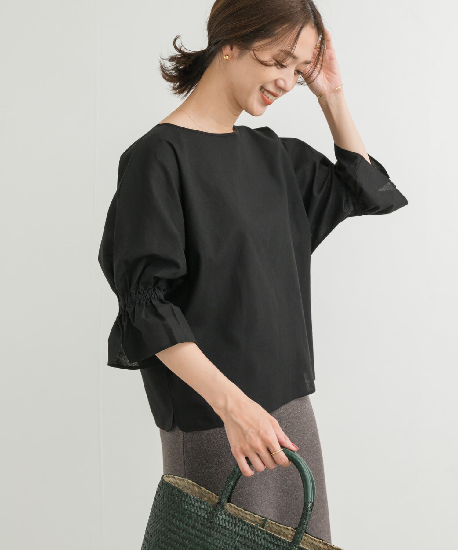 URBAN RESEARCH DOORS「『WEB/一部店舗限定ｻｲｽﾞ』『UR TECH 高機能ﾘﾈﾝ』ｷｬﾝﾃﾞｨｰｽﾘ 」|シャツ・ブラウス|