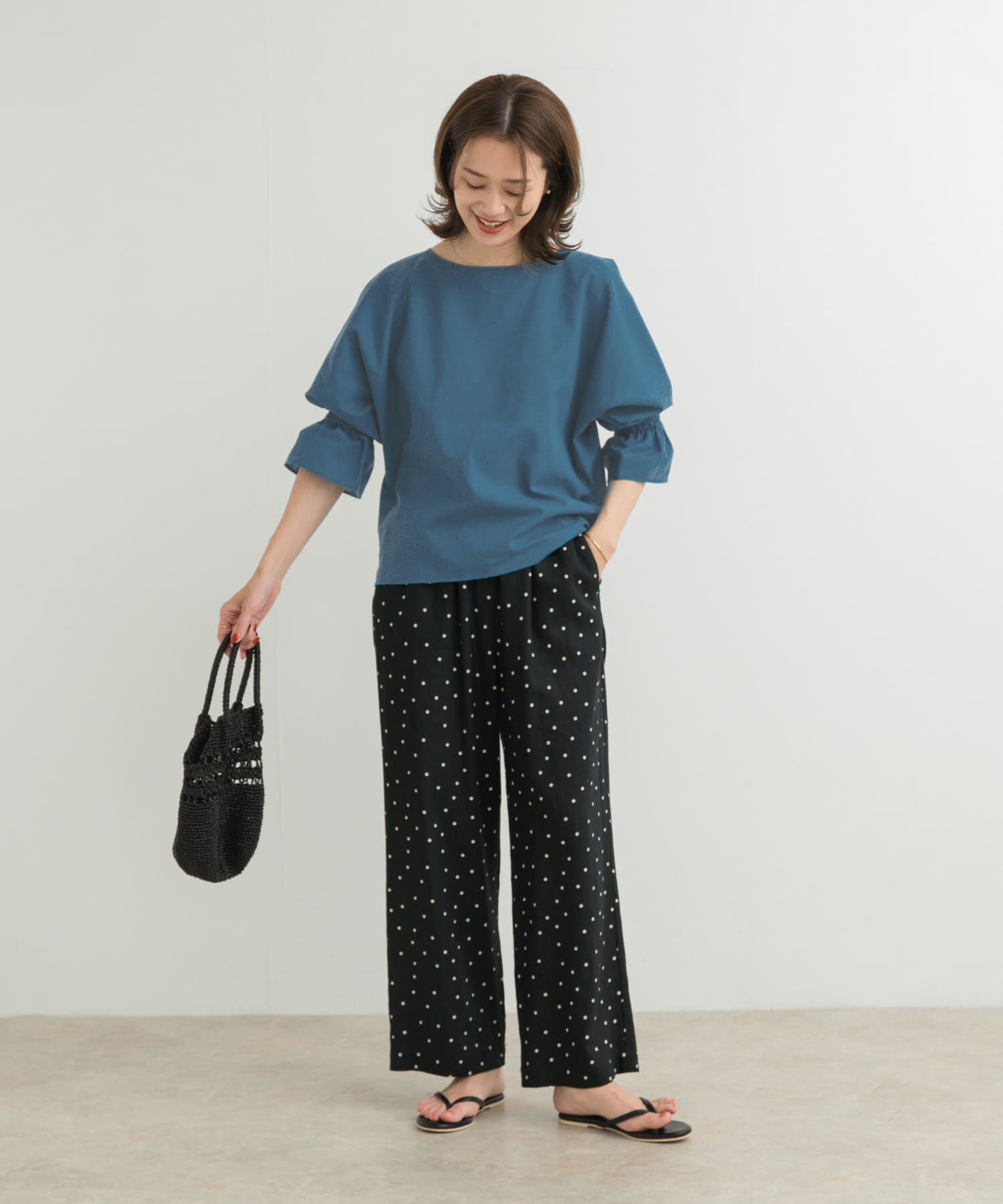 URBAN RESEARCH DOORS「『WEB/一部店舗限定ｻｲｽﾞ』『UR TECH 高機能ﾘﾈﾝ』ｷｬﾝﾃﾞｨｰｽﾘ 」|シャツ・ブラウス|