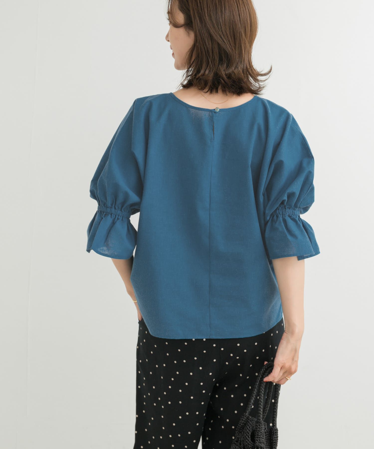 URBAN RESEARCH DOORS「『WEB/一部店舗限定ｻｲｽﾞ』『UR TECH 高機能ﾘﾈﾝ』ｷｬﾝﾃﾞｨｰｽﾘ 」|シャツ・ブラウス|