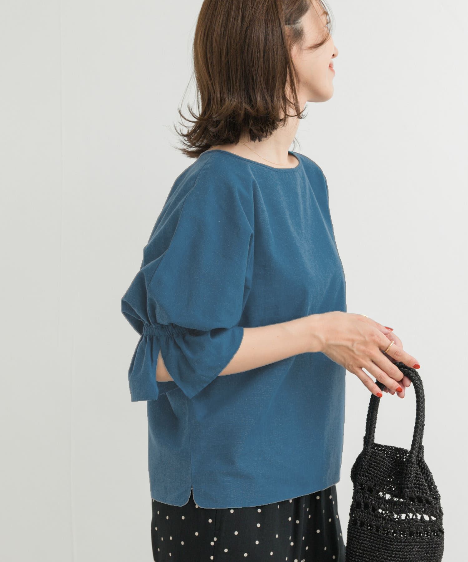 URBAN RESEARCH DOORS「『WEB/一部店舗限定ｻｲｽﾞ』『UR TECH 高機能ﾘﾈﾝ』ｷｬﾝﾃﾞｨｰｽﾘ 」|シャツ・ブラウス|