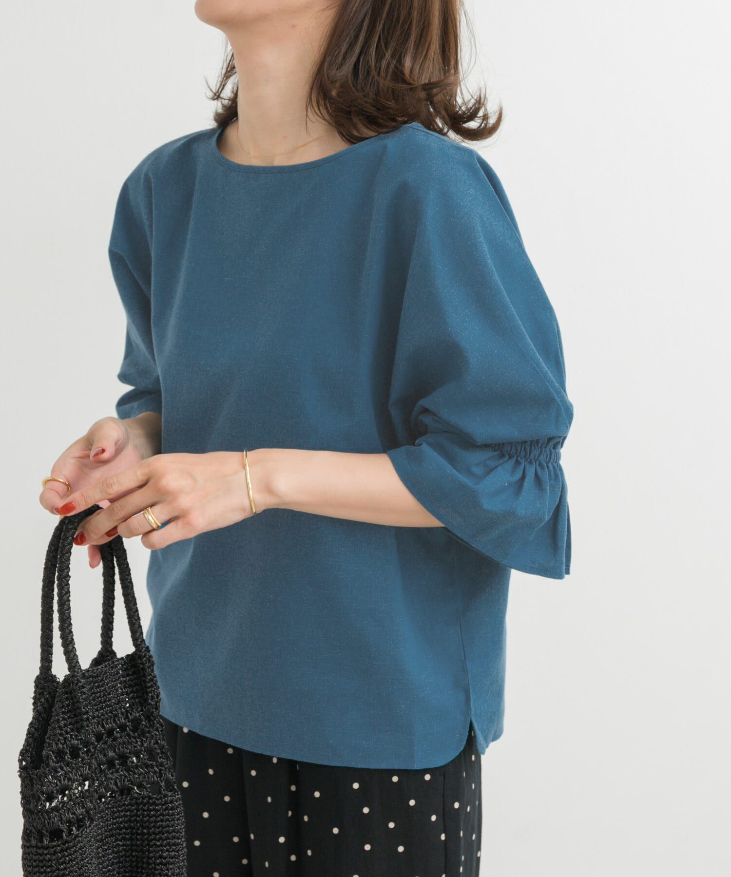 URBAN RESEARCH DOORS「『WEB/一部店舗限定ｻｲｽﾞ』『UR TECH 高機能ﾘﾈﾝ』ｷｬﾝﾃﾞｨｰｽﾘ 」|シャツ・ブラウス|