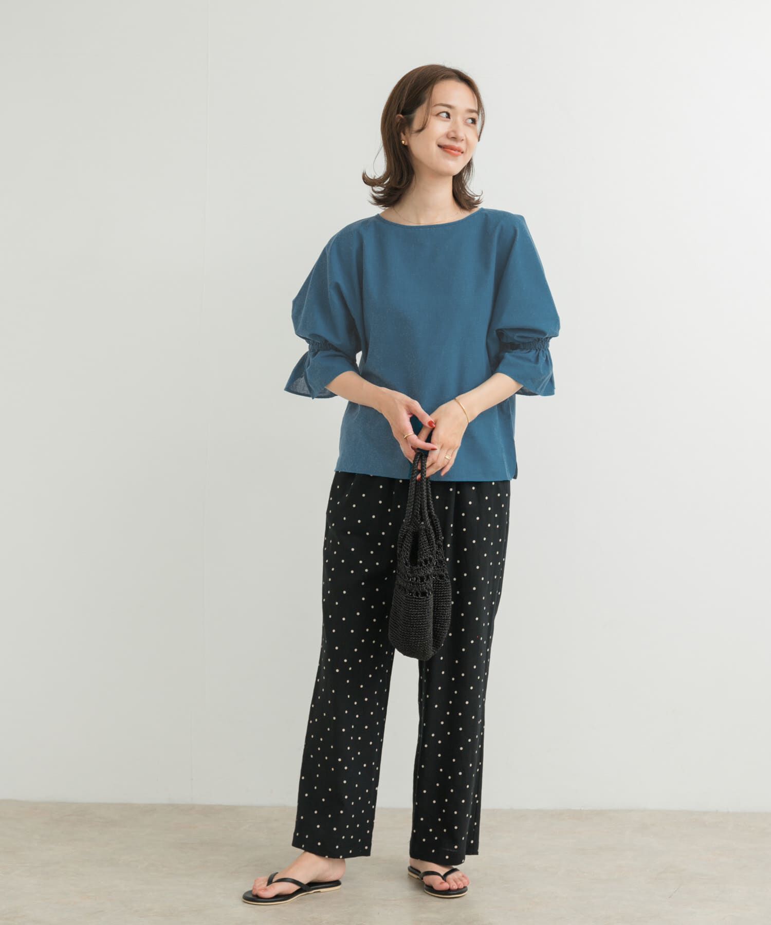 URBAN RESEARCH DOORS「『WEB/一部店舗限定ｻｲｽﾞ』『UR TECH 高機能ﾘﾈﾝ』ｷｬﾝﾃﾞｨｰｽﾘ 」|シャツ・ブラウス|