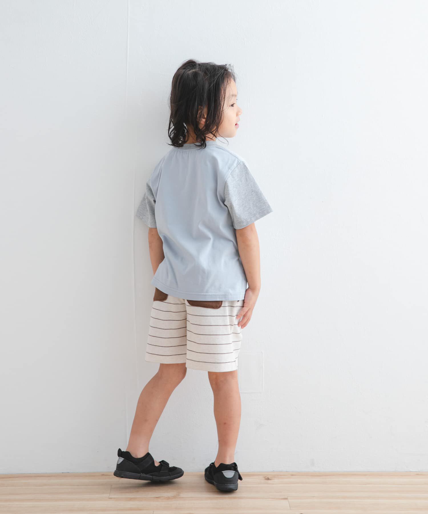 URBAN RESEARCH DOORS「『WEB/一部店舗限定サイズ』ボーダーワッフルショーツ(KIDS)」|その他|