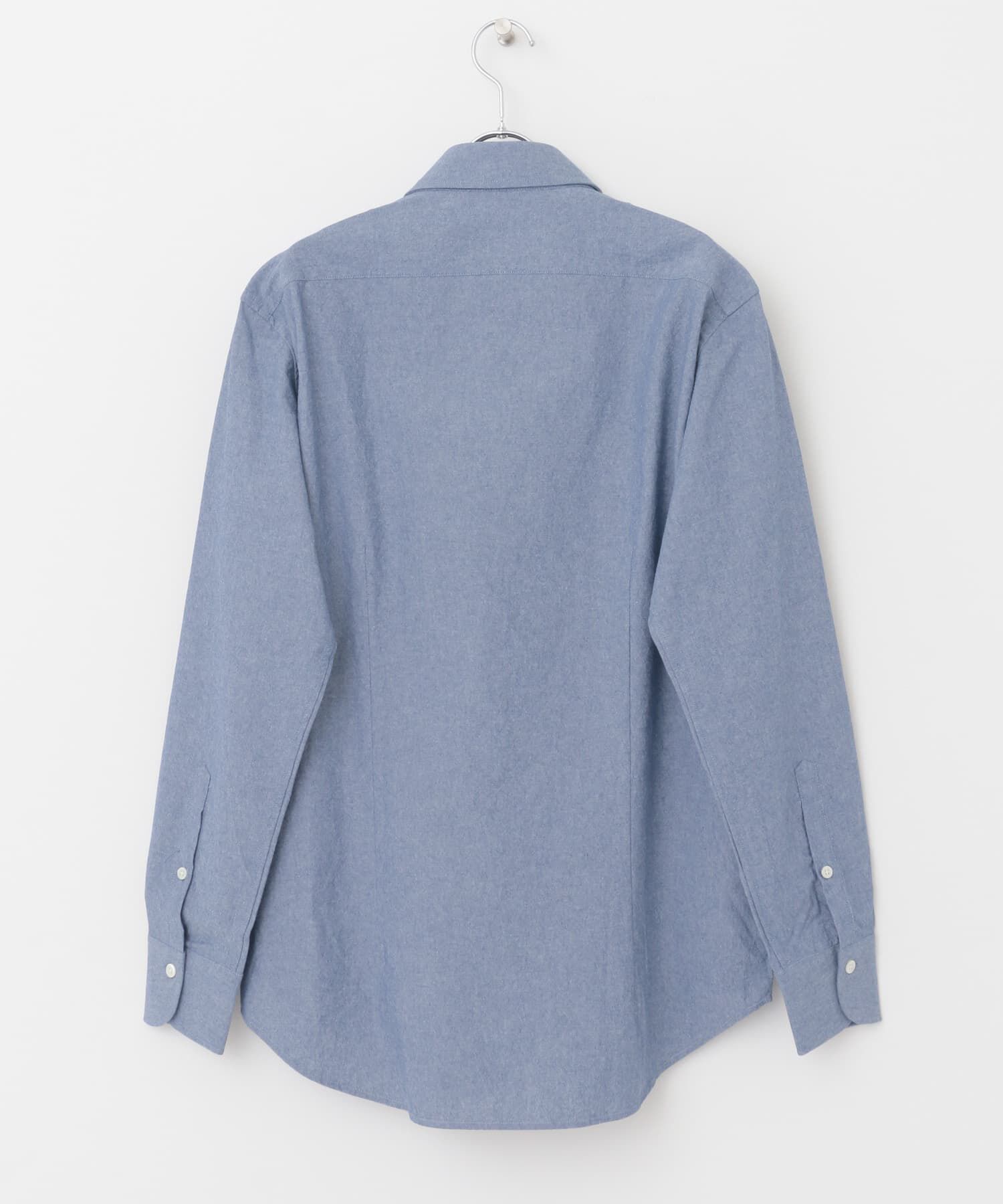 URBAN RESEARCH DOORS「LIFE STYLE TAILOR　セミワイドシャンブレーシャツ」|シャツ・ブラウス|