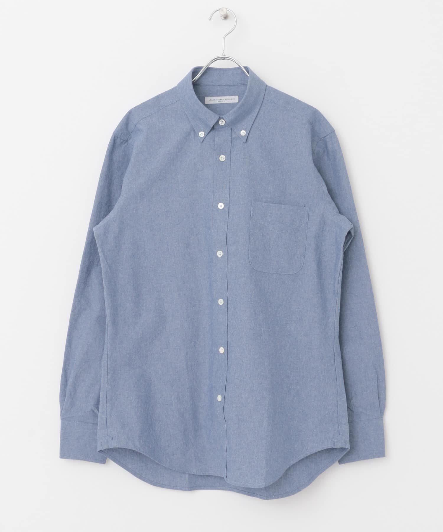 URBAN RESEARCH DOORS「LIFE STYLE TAILOR　ボタンダウンシャンブレーシャツ」|シャツ・ブラウス|