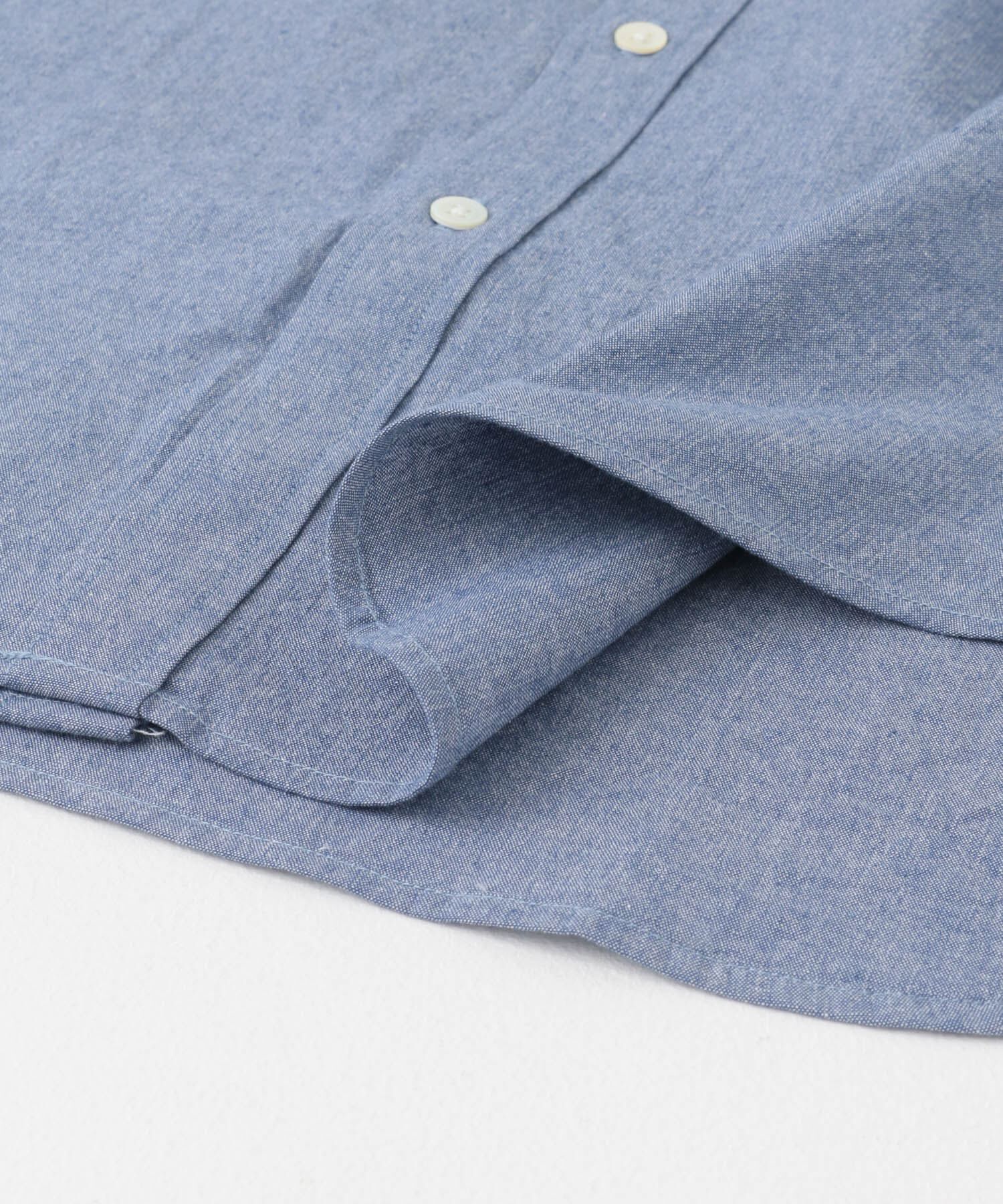 URBAN RESEARCH DOORS「LIFE STYLE TAILOR　ボタンダウンシャンブレーシャツ」|シャツ・ブラウス|