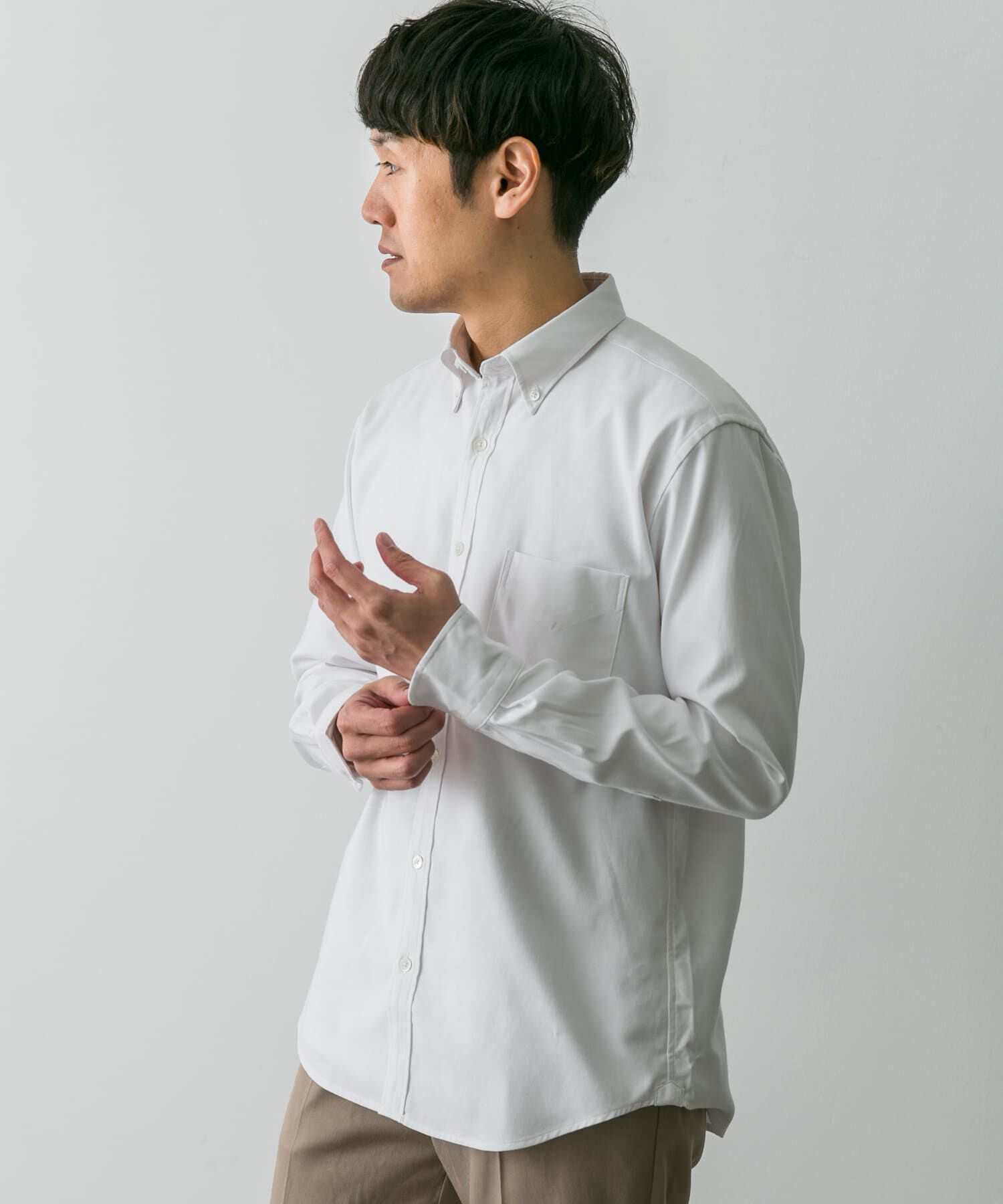 URBAN RESEARCH DOORS「『イージーケア』LIFE STYLE TAILOR　マルチスペック CLASSIC OX BDシャツ」|シャツ・ブラウス|