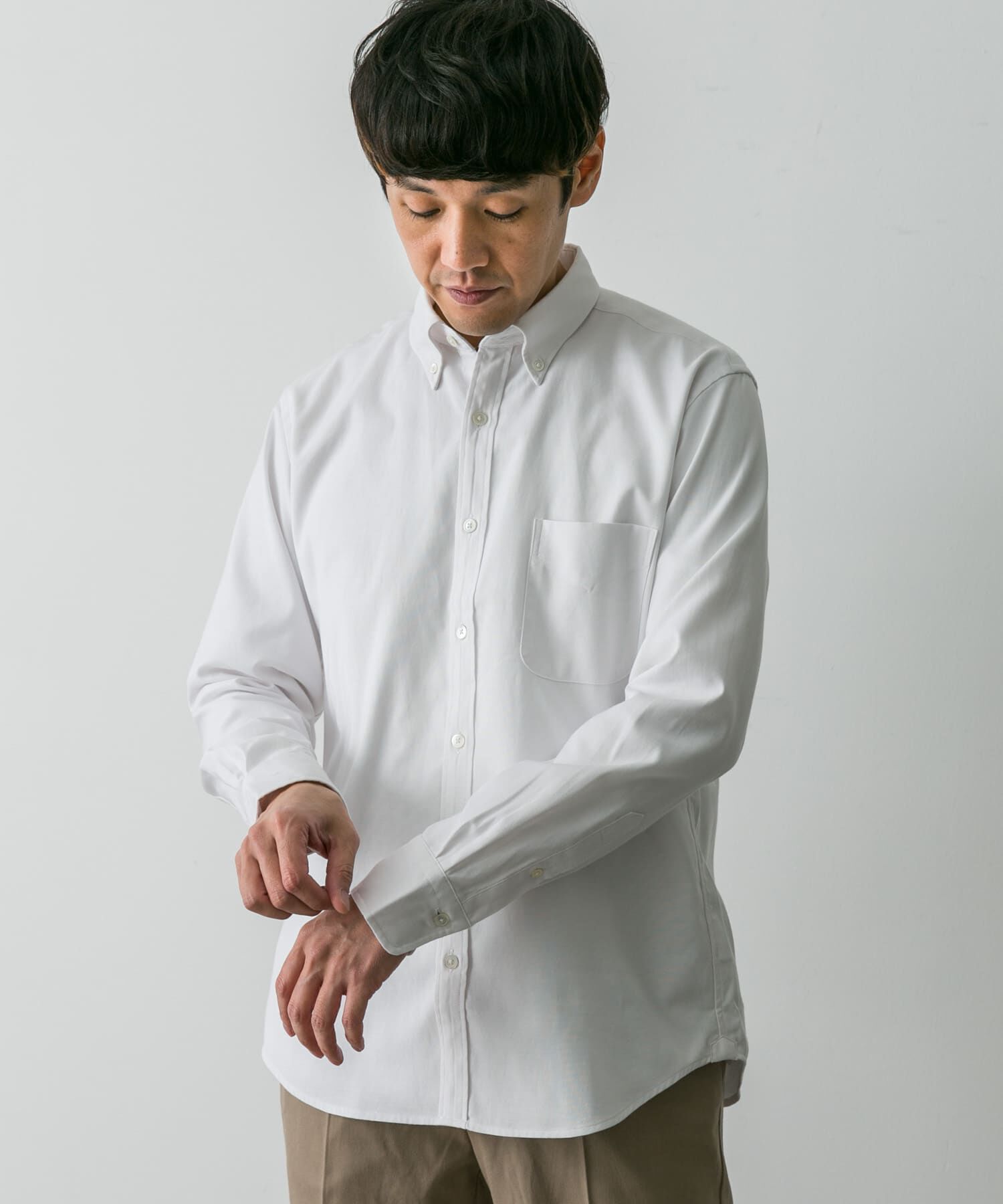 URBAN RESEARCH DOORS「『イージーケア』LIFE STYLE TAILOR　マルチスペック CLASSIC OX BDシャツ」|シャツ・ブラウス|