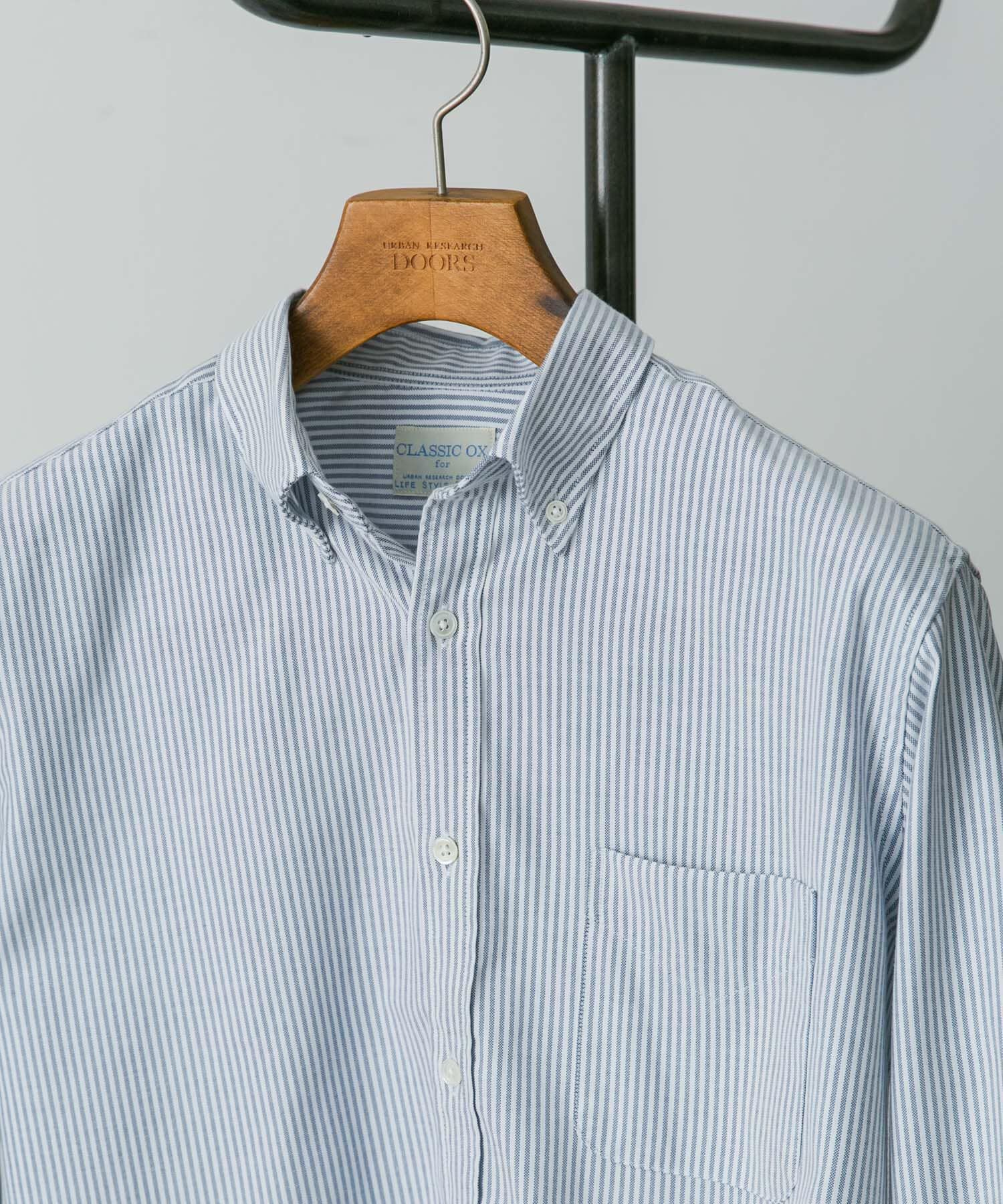 URBAN RESEARCH DOORS「『イージーケア』LIFE STYLE TAILOR　マルチスペック CLASSIC OX BDシャツ」|シャツ・ブラウス|ストライプ