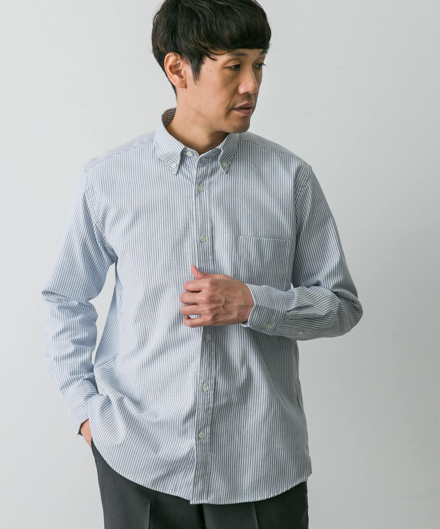 URBAN RESEARCH DOORS「『イージーケア』LIFE STYLE TAILOR　マルチスペック CLASSIC OX BDシャツ」|シャツ・ブラウス|