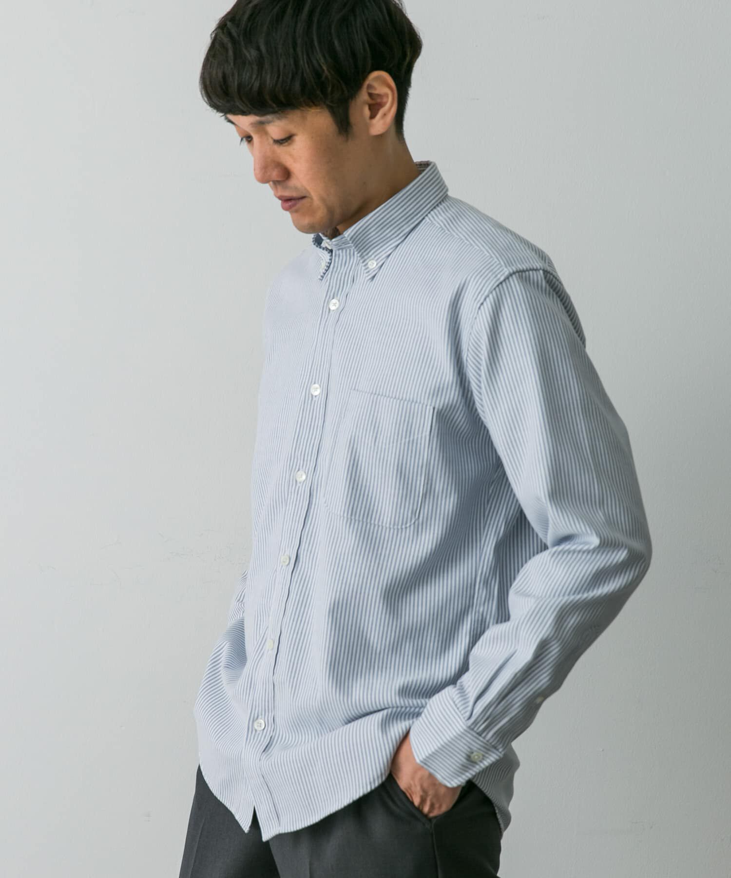 URBAN RESEARCH DOORS「『イージーケア』LIFE STYLE TAILOR　マルチスペック CLASSIC OX BDシャツ」|シャツ・ブラウス|