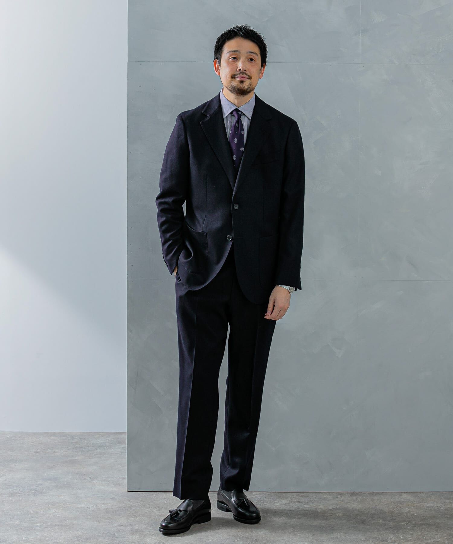 URBAN RESEARCH DOORS「LIFE STYLE TAILOR　フラノパンツ」|スラックス|