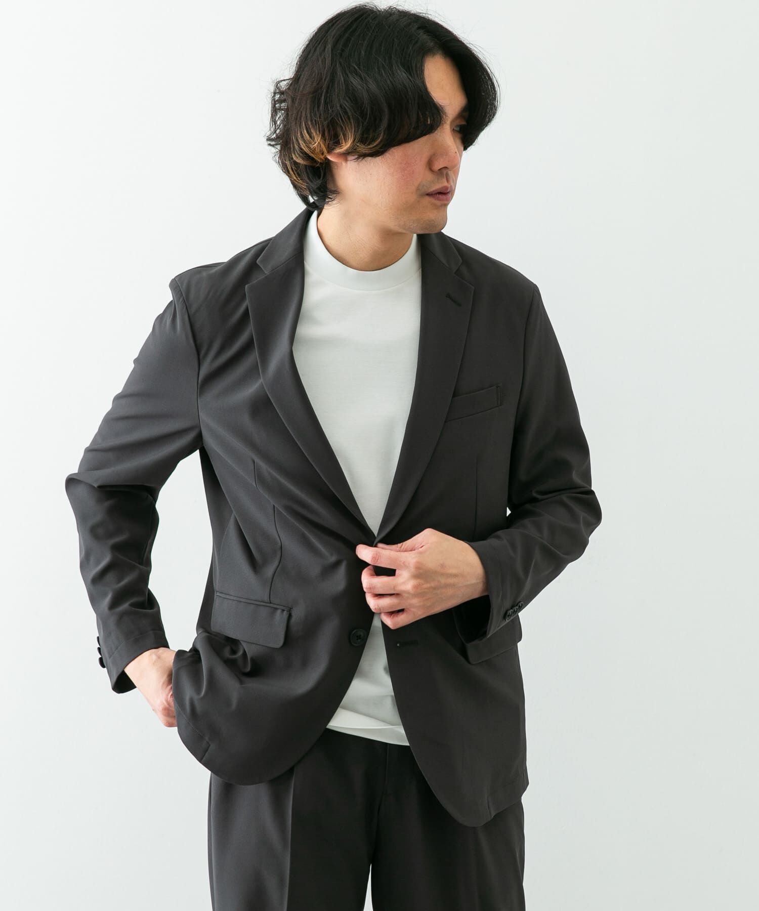 URBAN RESEARCH DOORS「『イージーケア』LIFE STYLE TAILOR　4WAYストレッチポリエステルジャケット」|その他|