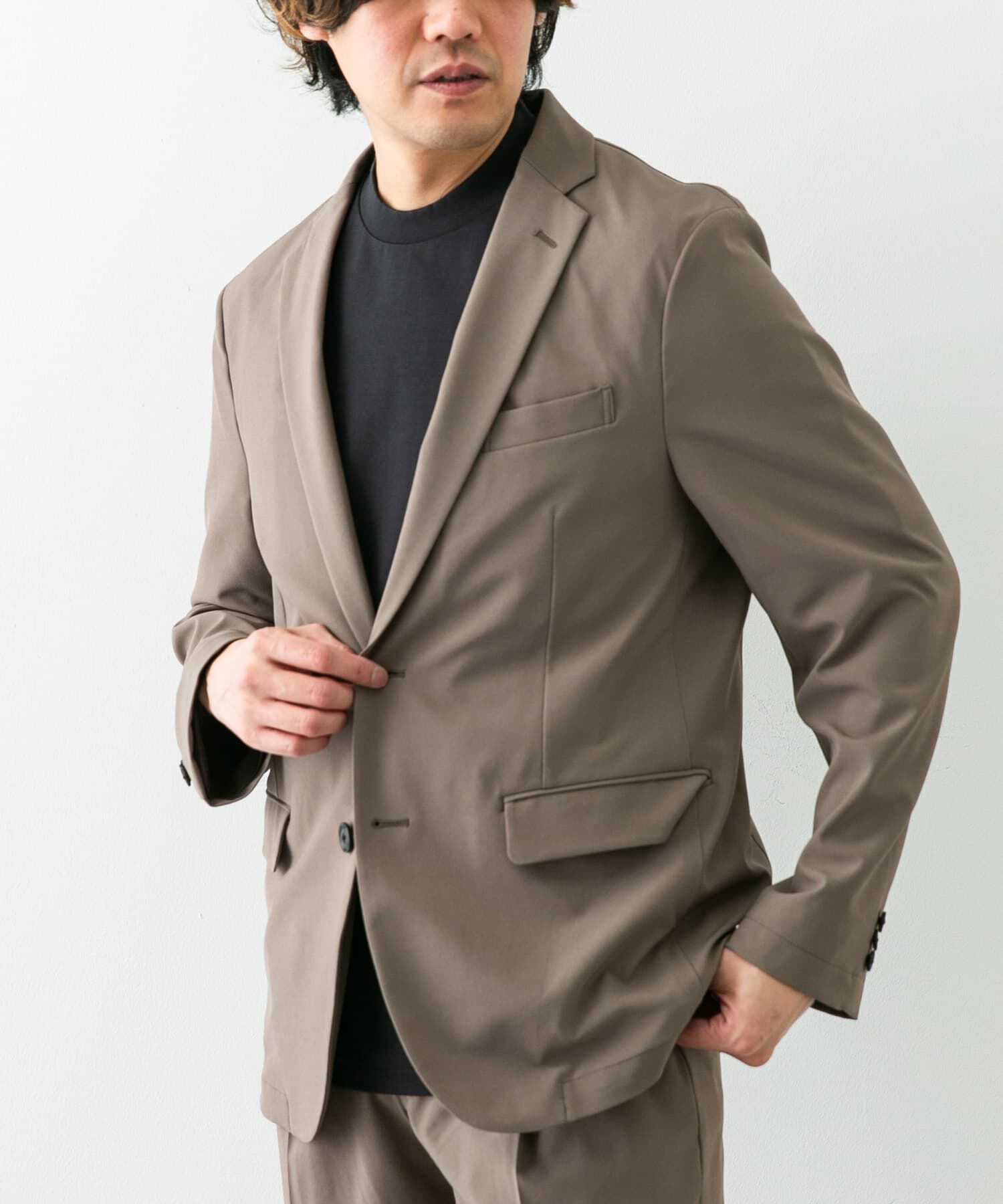 URBAN RESEARCH DOORS「『イージーケア』LIFE STYLE TAILOR　4WAYストレッチポリエステルジャケット」|その他|