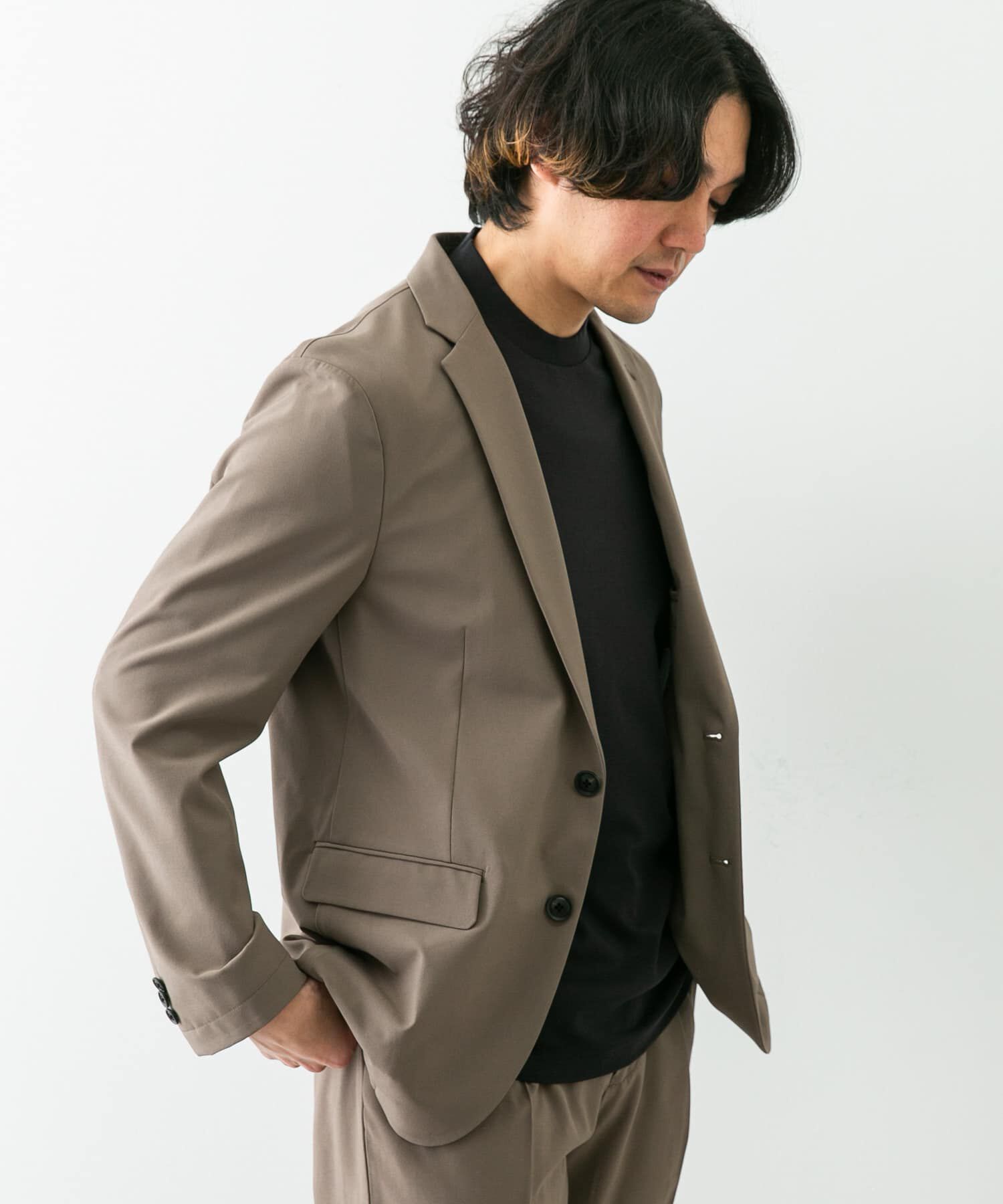 URBAN RESEARCH DOORS「『イージーケア』LIFE STYLE TAILOR　4WAYストレッチポリエステルジャケット」|その他|