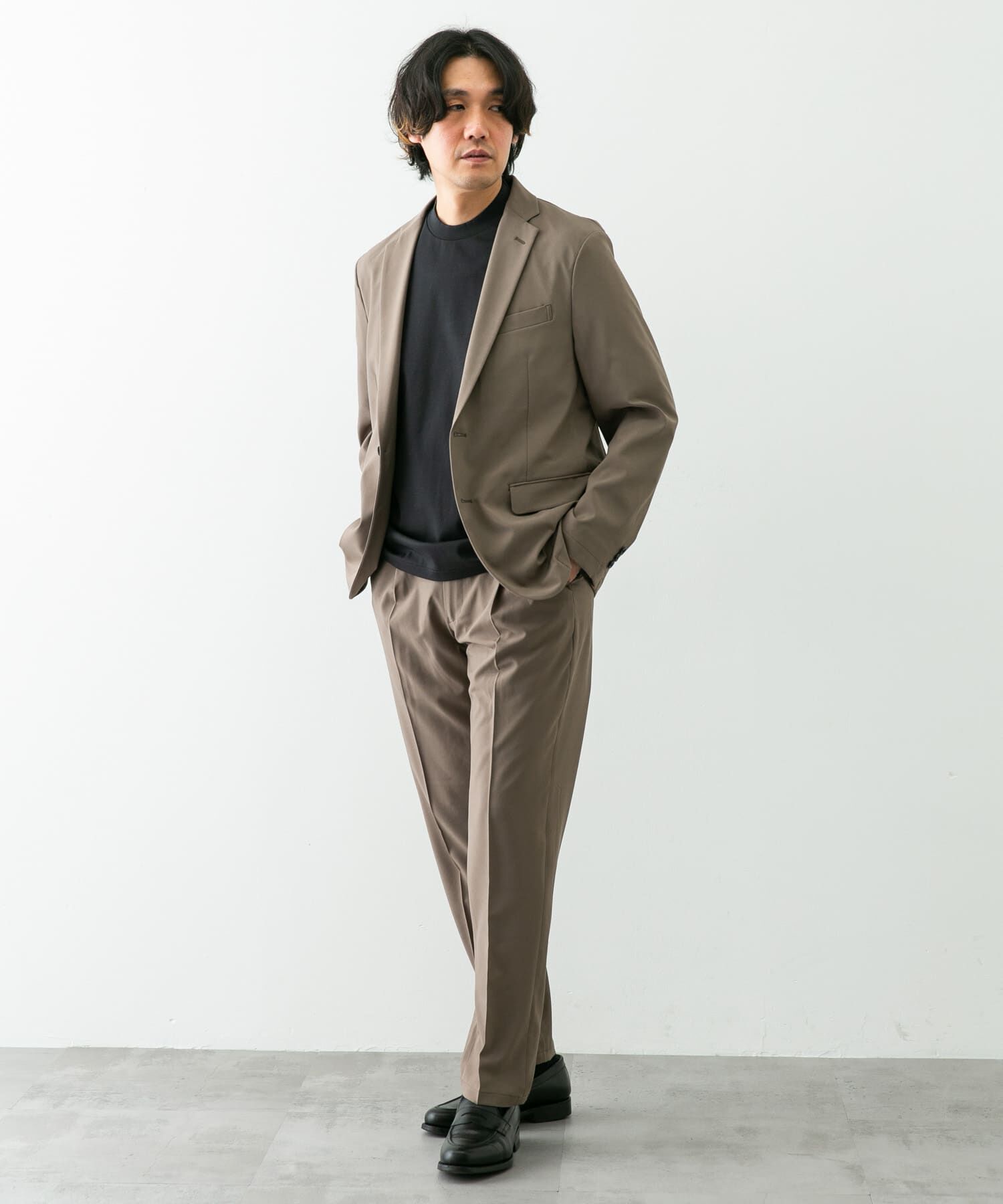 URBAN RESEARCH DOORS「『イージーケア』LIFE STYLE TAILOR　4WAYストレッチポリエステルジャケット」|その他|