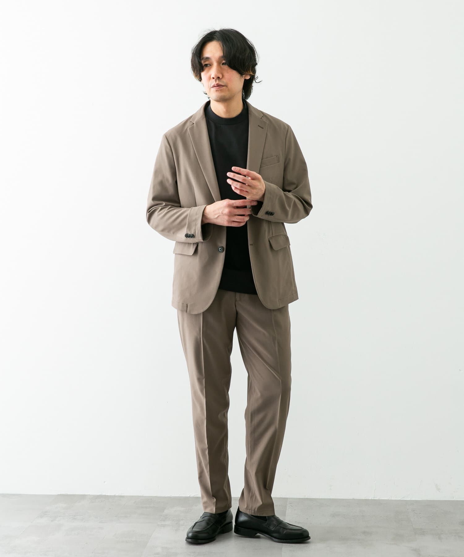 URBAN RESEARCH DOORS「『イージーケア』LIFE STYLE TAILOR　4WAYストレッチポリエステルジャケット」|その他|