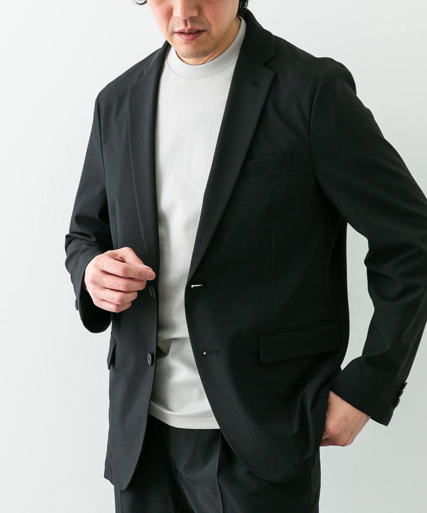 URBAN RESEARCH DOORS「『イージーケア』LIFE STYLE TAILOR　4WAYストレッチポリエステルジャケット」|その他|