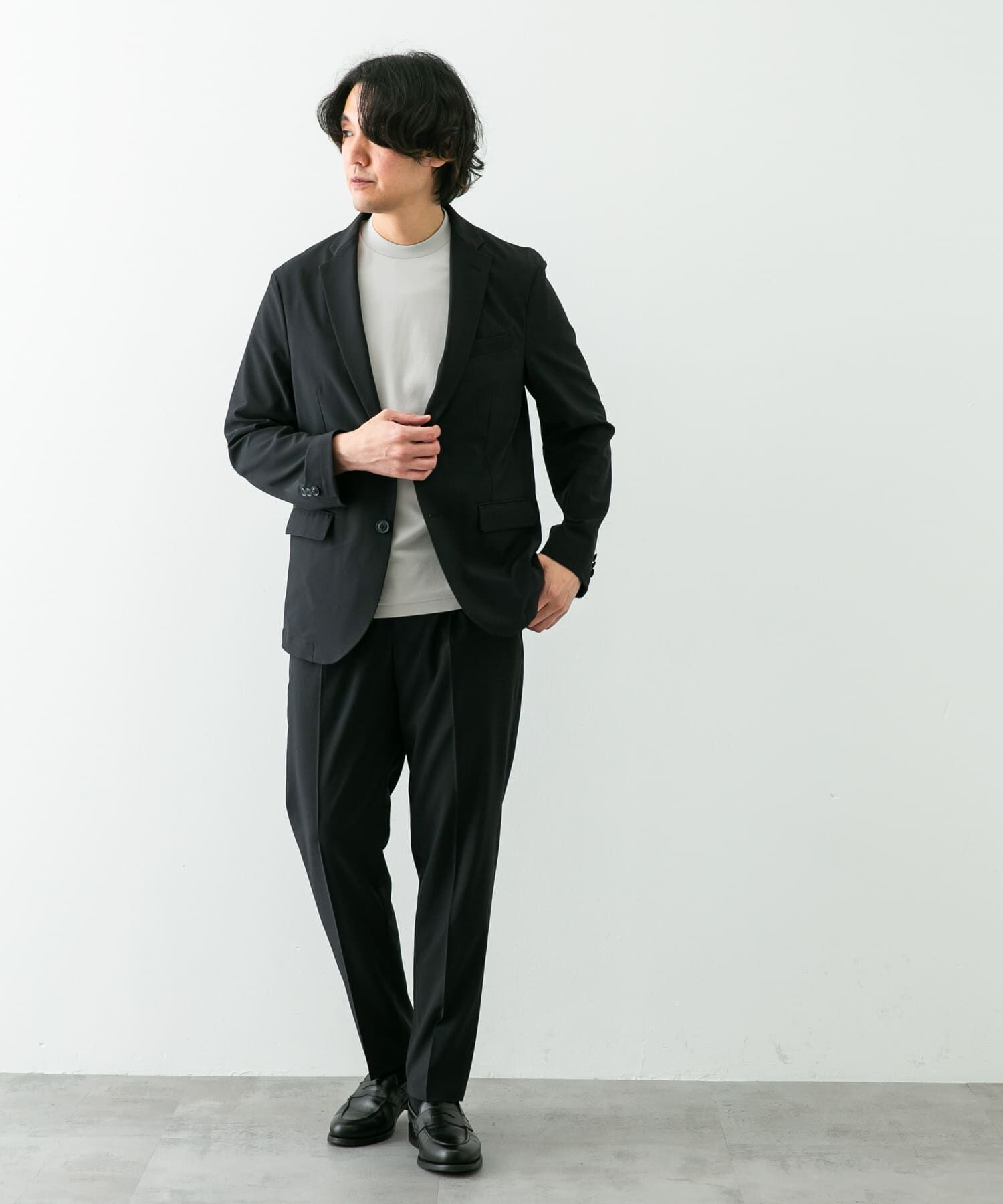 URBAN RESEARCH DOORS「『イージーケア』LIFE STYLE TAILOR　4WAYストレッチポリエステルジャケット」|その他|