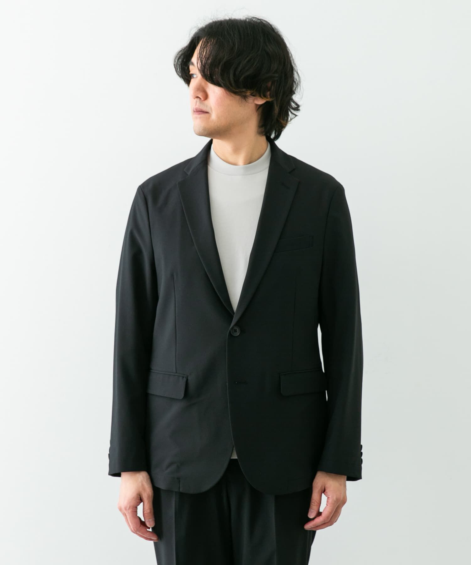 URBAN RESEARCH DOORS「『イージーケア』LIFE STYLE TAILOR　4WAYストレッチポリエステルジャケット」|その他|