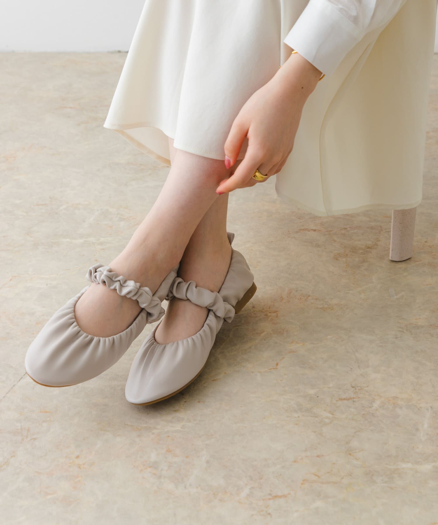 RODE SKO「『MADE IN JAPAN』クシュクシュメリージェーン」|バレエシューズ|