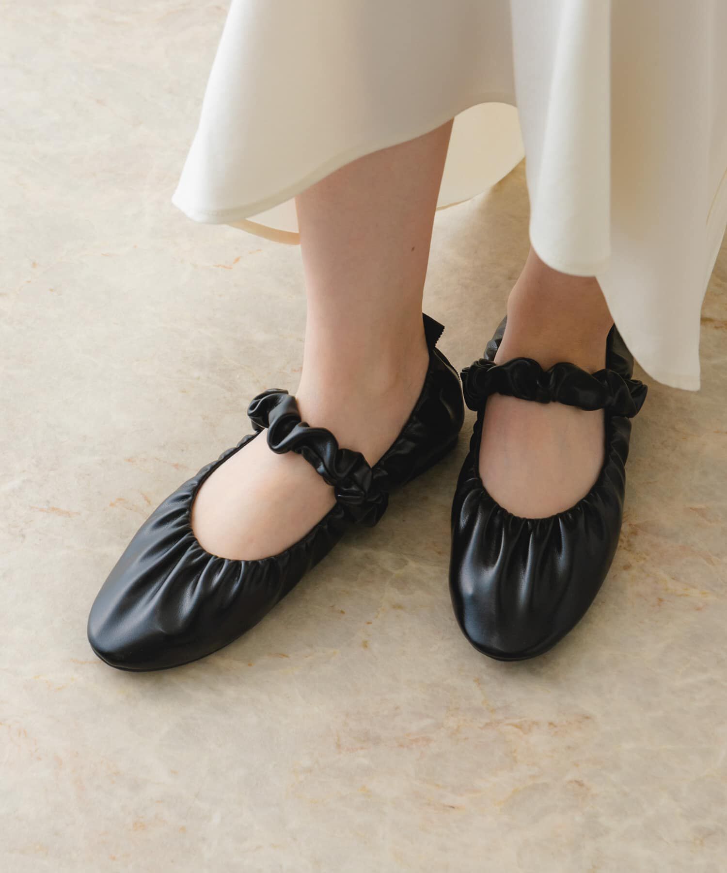 RODE SKO「『MADE IN JAPAN』クシュクシュメリージェーン」|バレエシューズ|