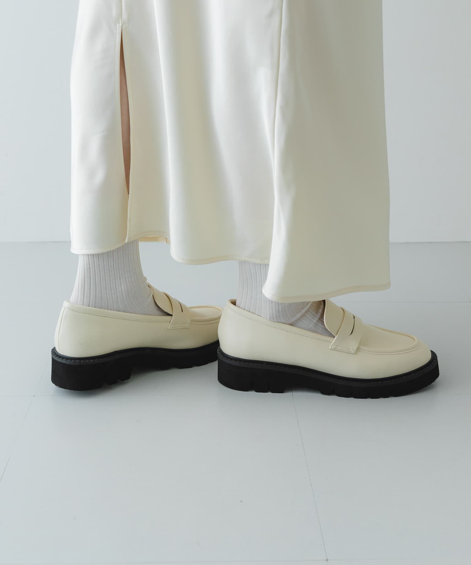 RODE SKO「プラットフォームローファー」|ローファー|