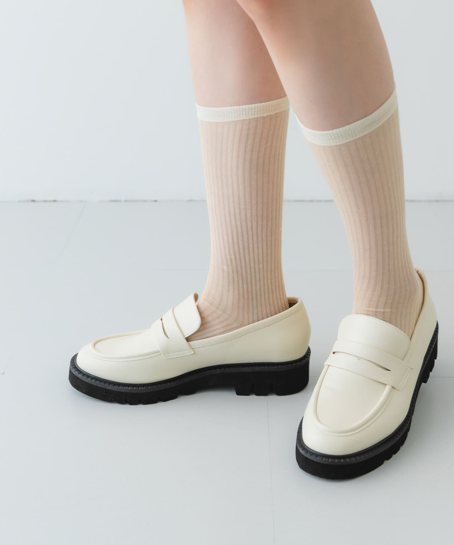 RODE SKO「プラットフォームローファー」|ローファー|