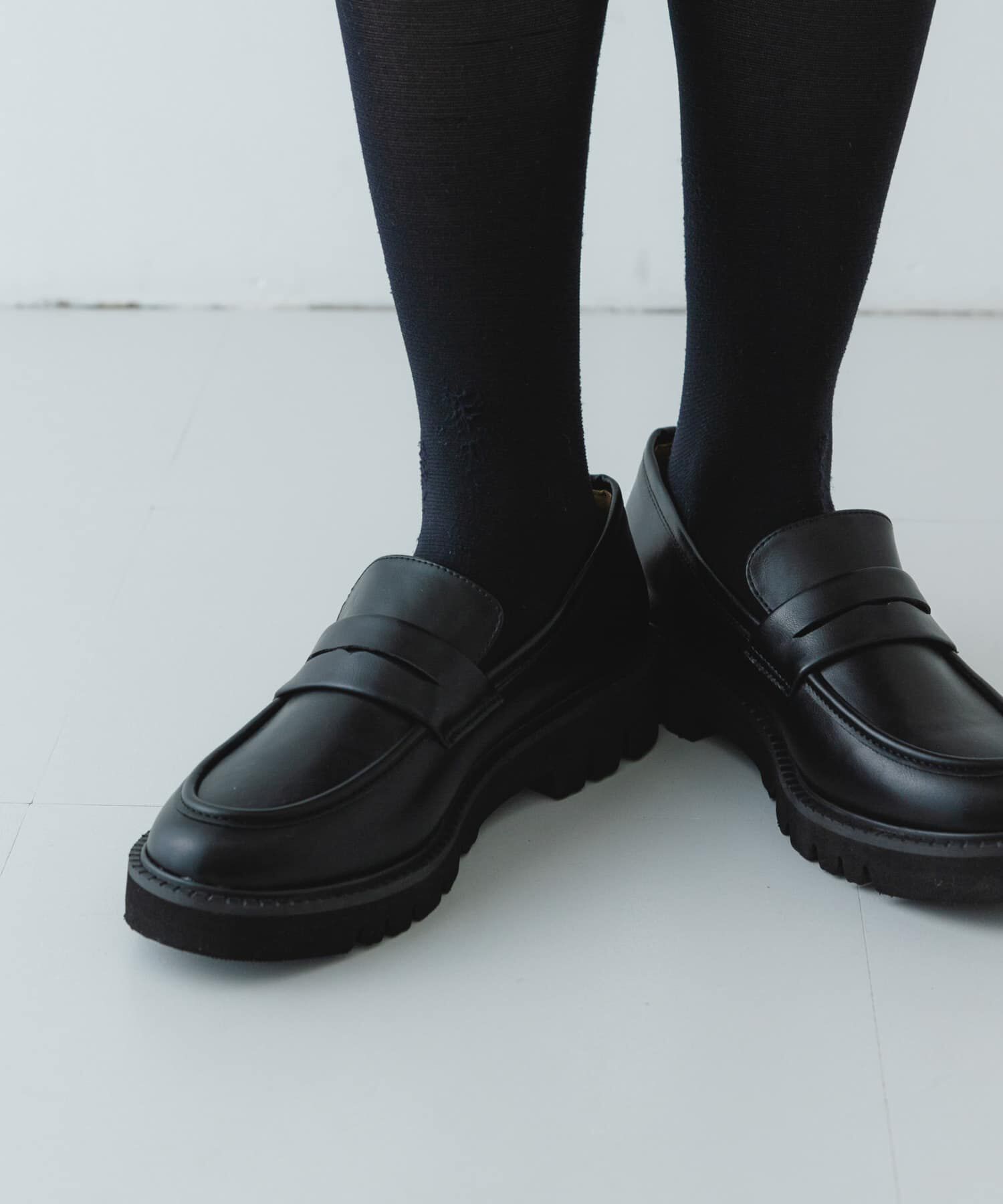 RODE SKO「プラットフォームローファー」|ローファー|