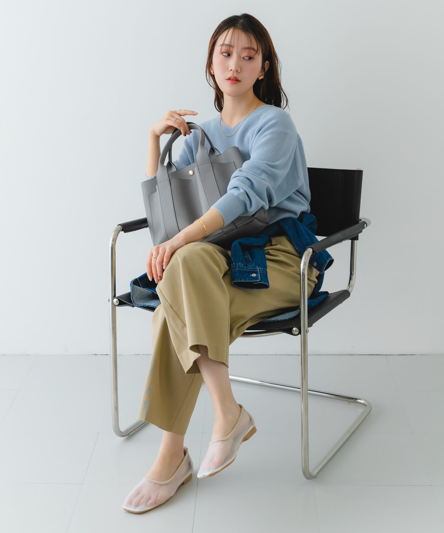 RODE SKO「『MADE IN JAPAN』シアーフラットシューズ」|バレエシューズ|