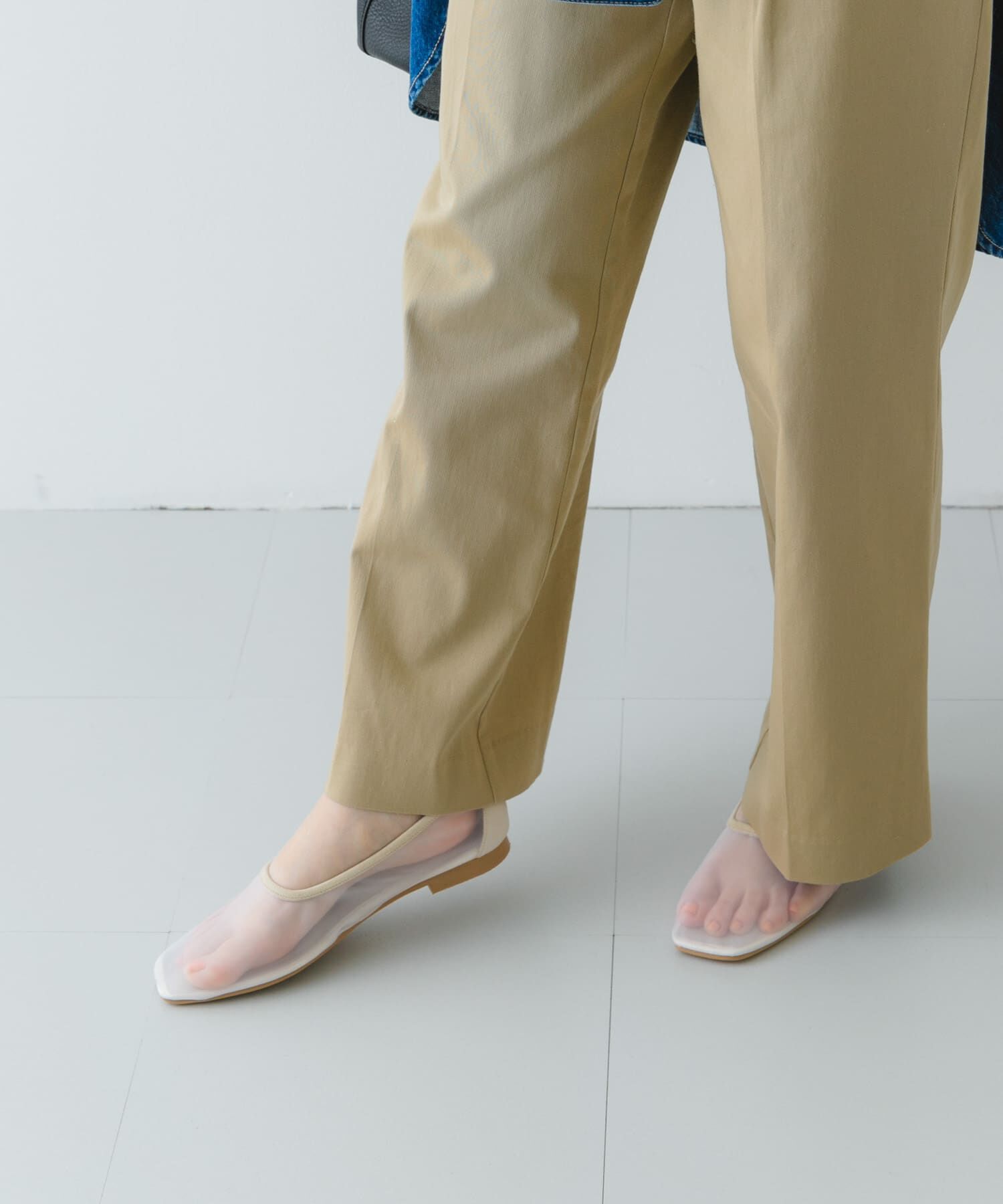 RODE SKO「『MADE IN JAPAN』シアーフラットシューズ」|バレエシューズ|