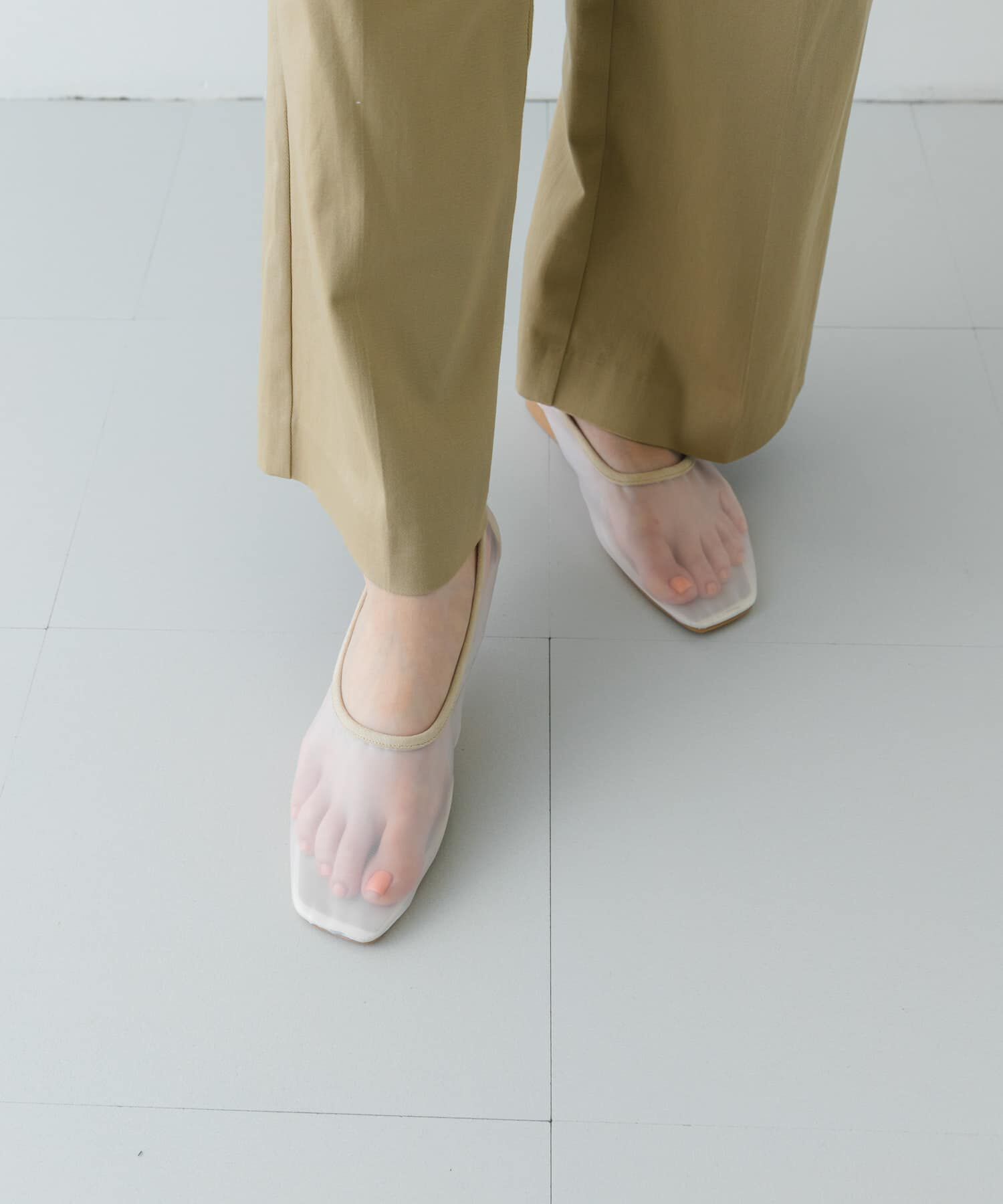 RODE SKO「『MADE IN JAPAN』シアーフラットシューズ」|バレエシューズ|